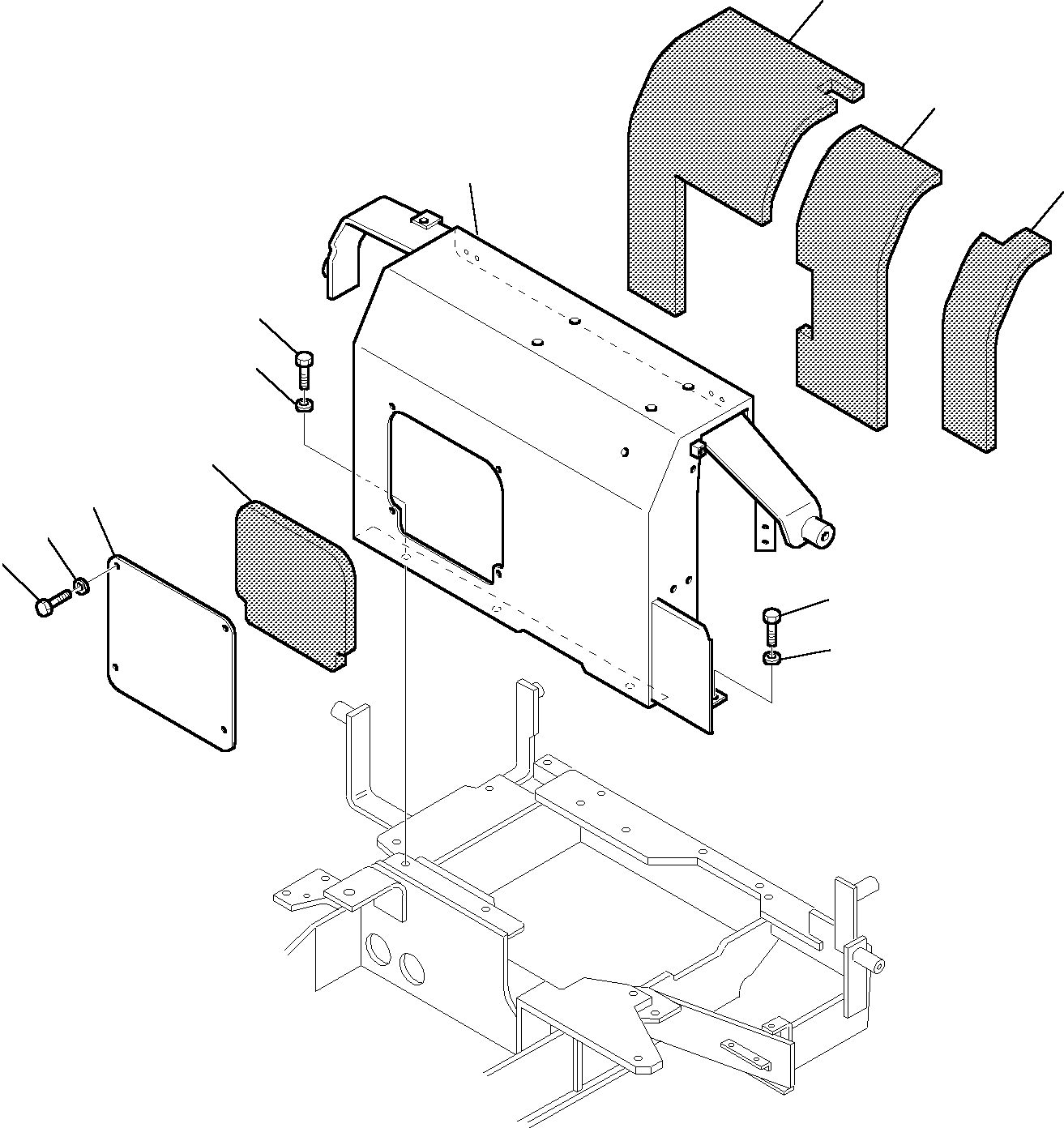 GASKET SET YM723900-92630 KOMATSU