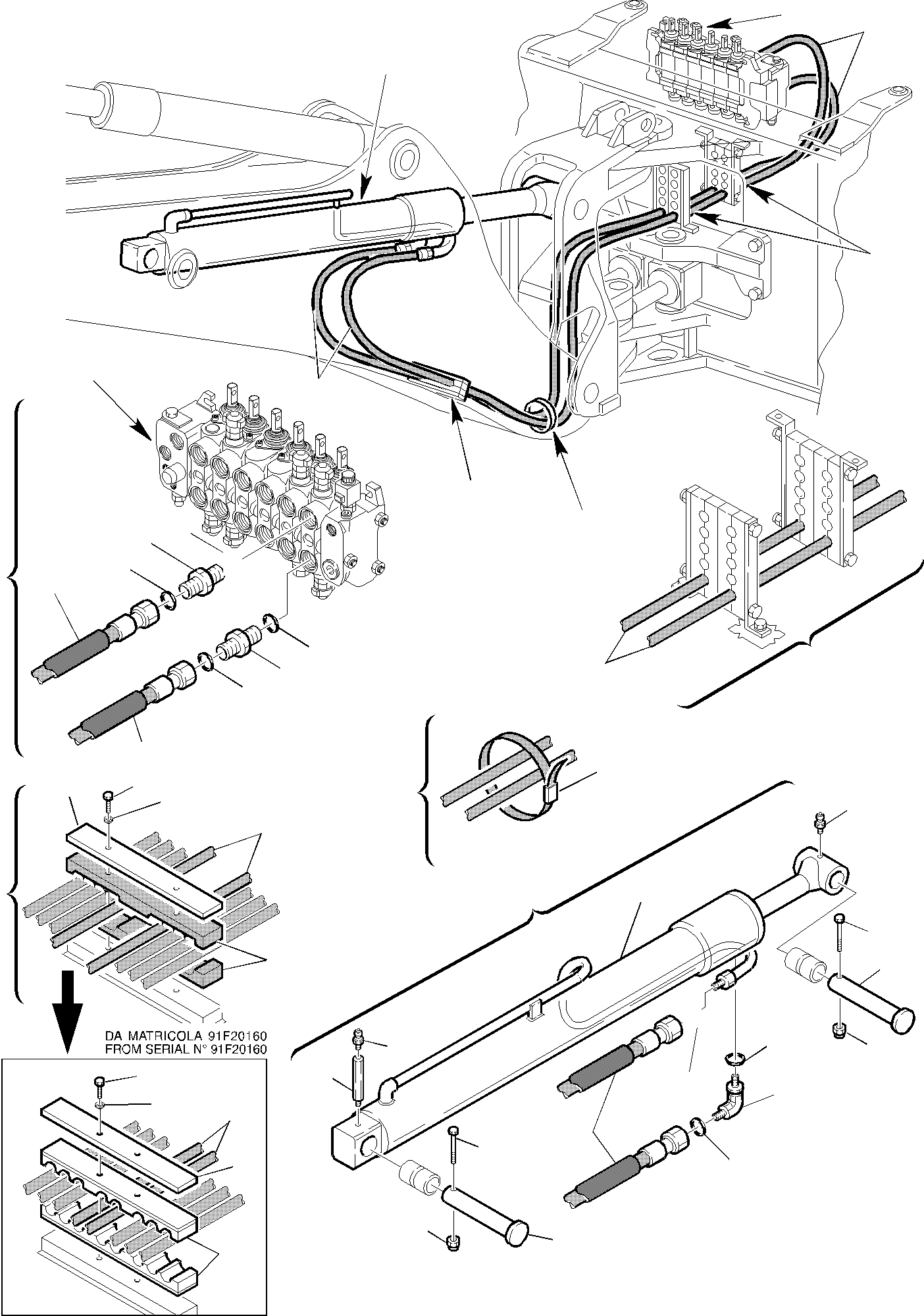 JACK ASSY 395001015 KOMATSU