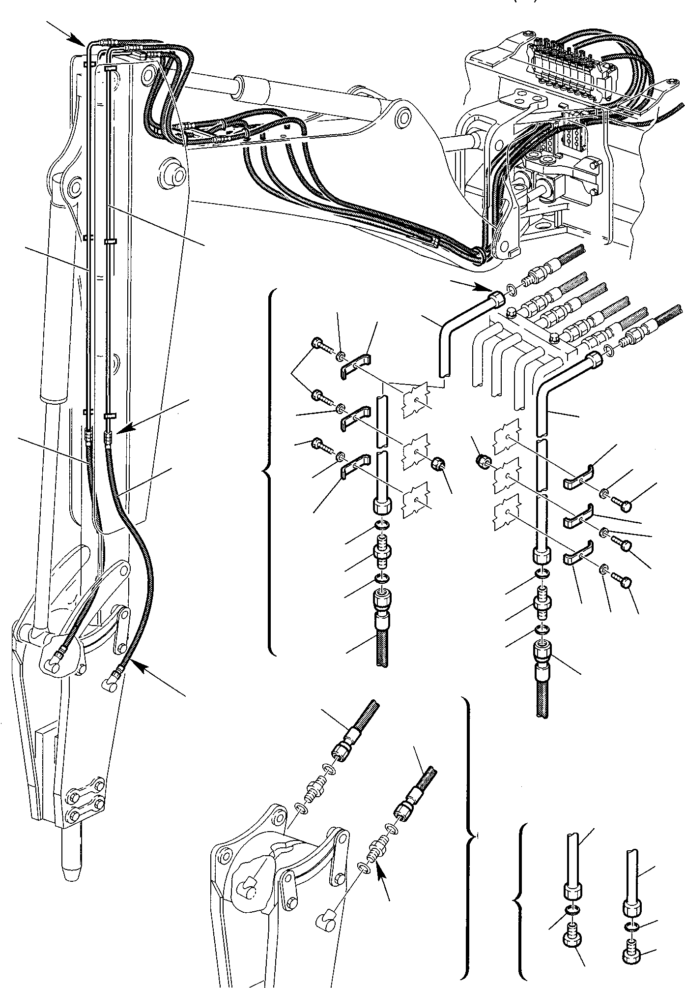 U-образный болт (стремянка) 312740605 KOMATSU
