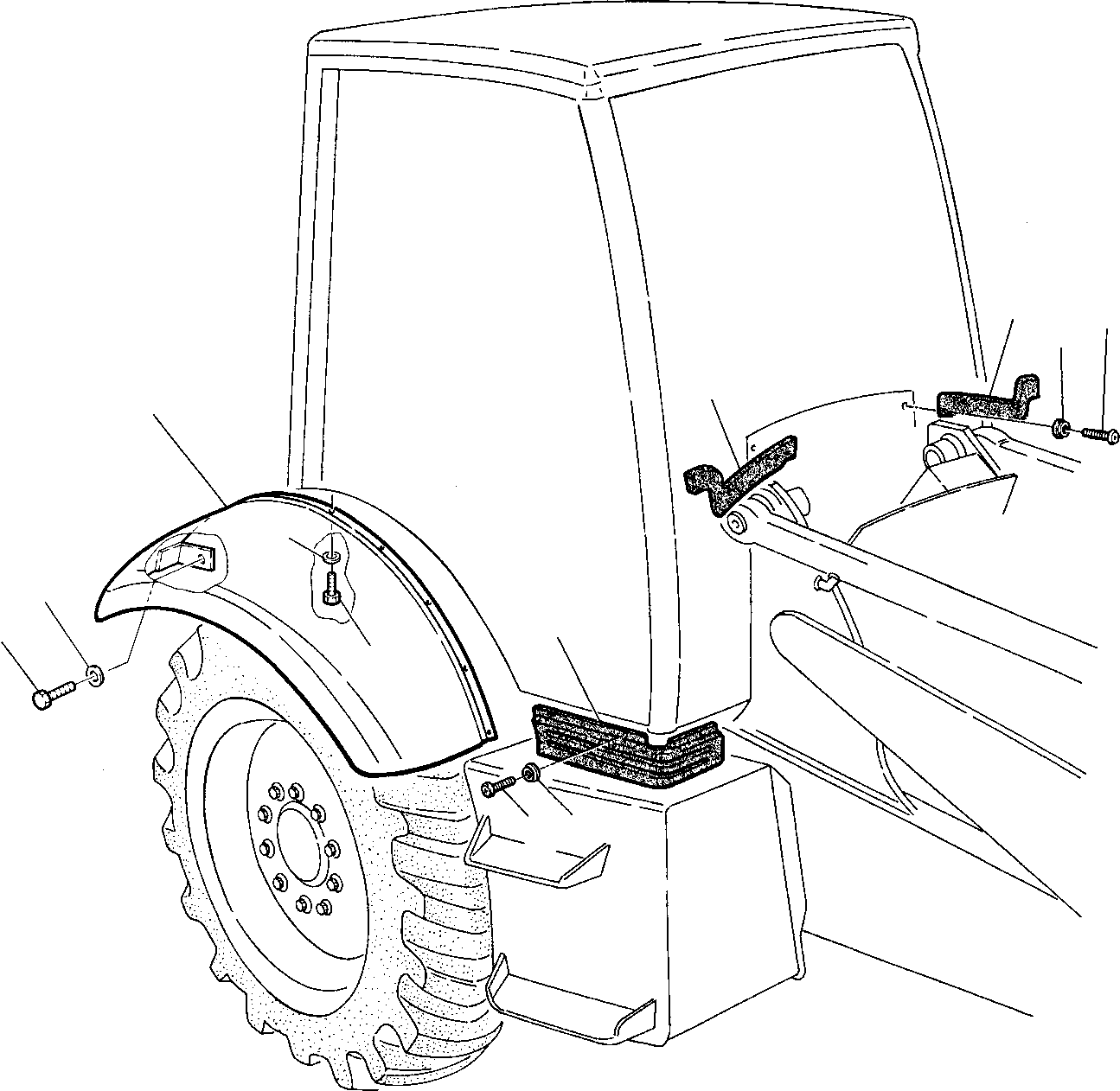 RIGHT SPLASH-BOARD 312605101 KOMATSU