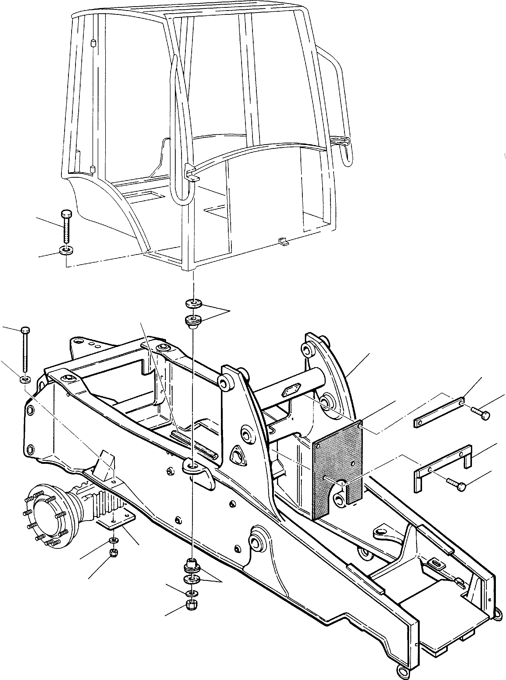 FRAME HORIZONTAL OUTRIGGER 312601067 KOMATSU