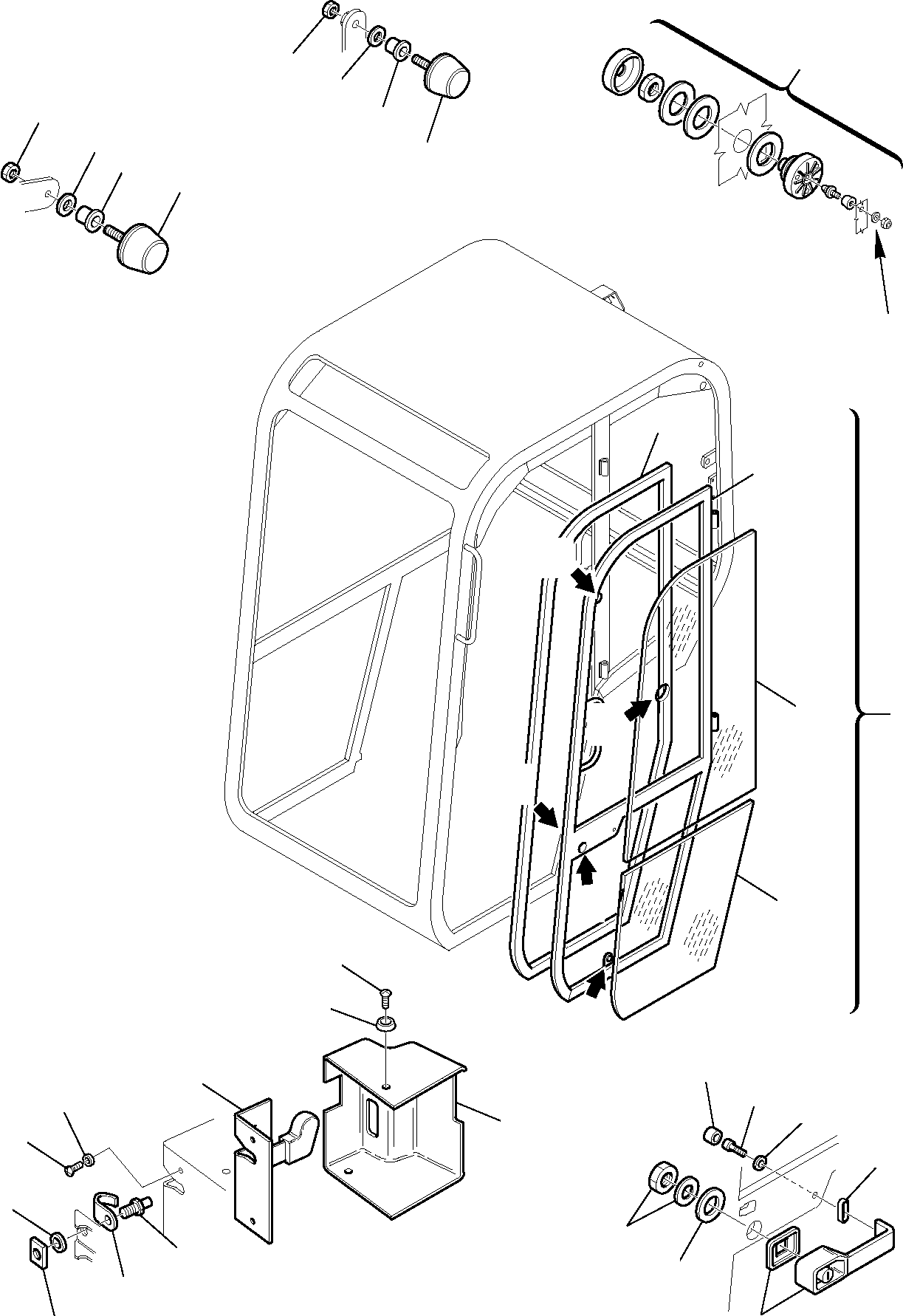 LOCK, ASSY. 816214722 KOMATSU