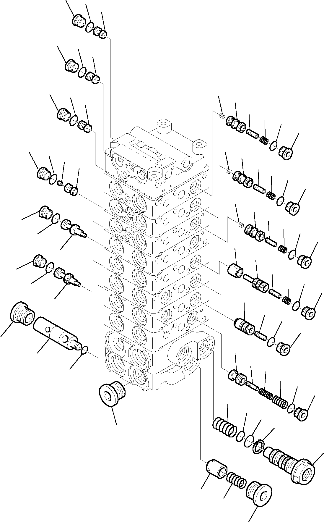 Пробка 890001722 KOMATSU