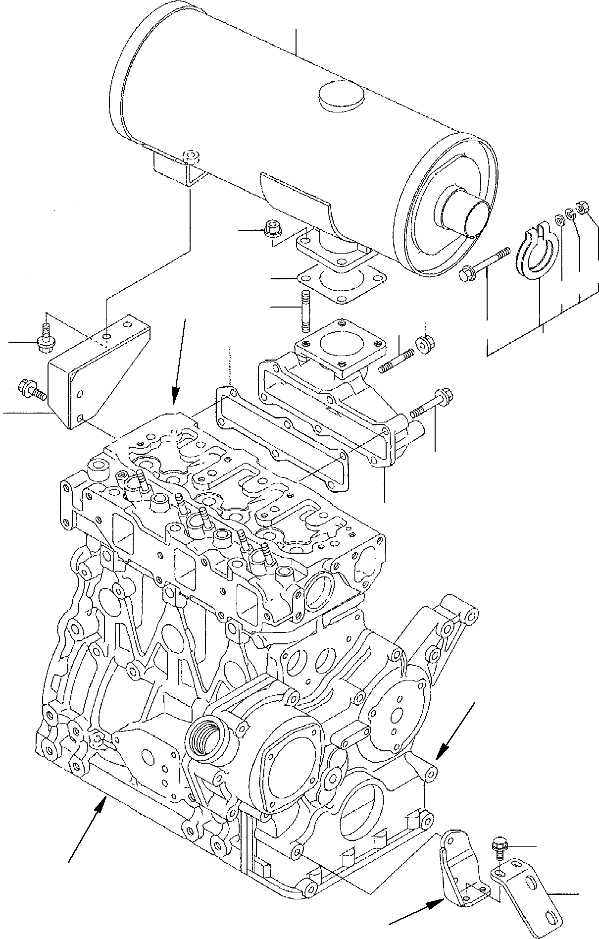 Прокладка YM129150-13111 KOMATSU