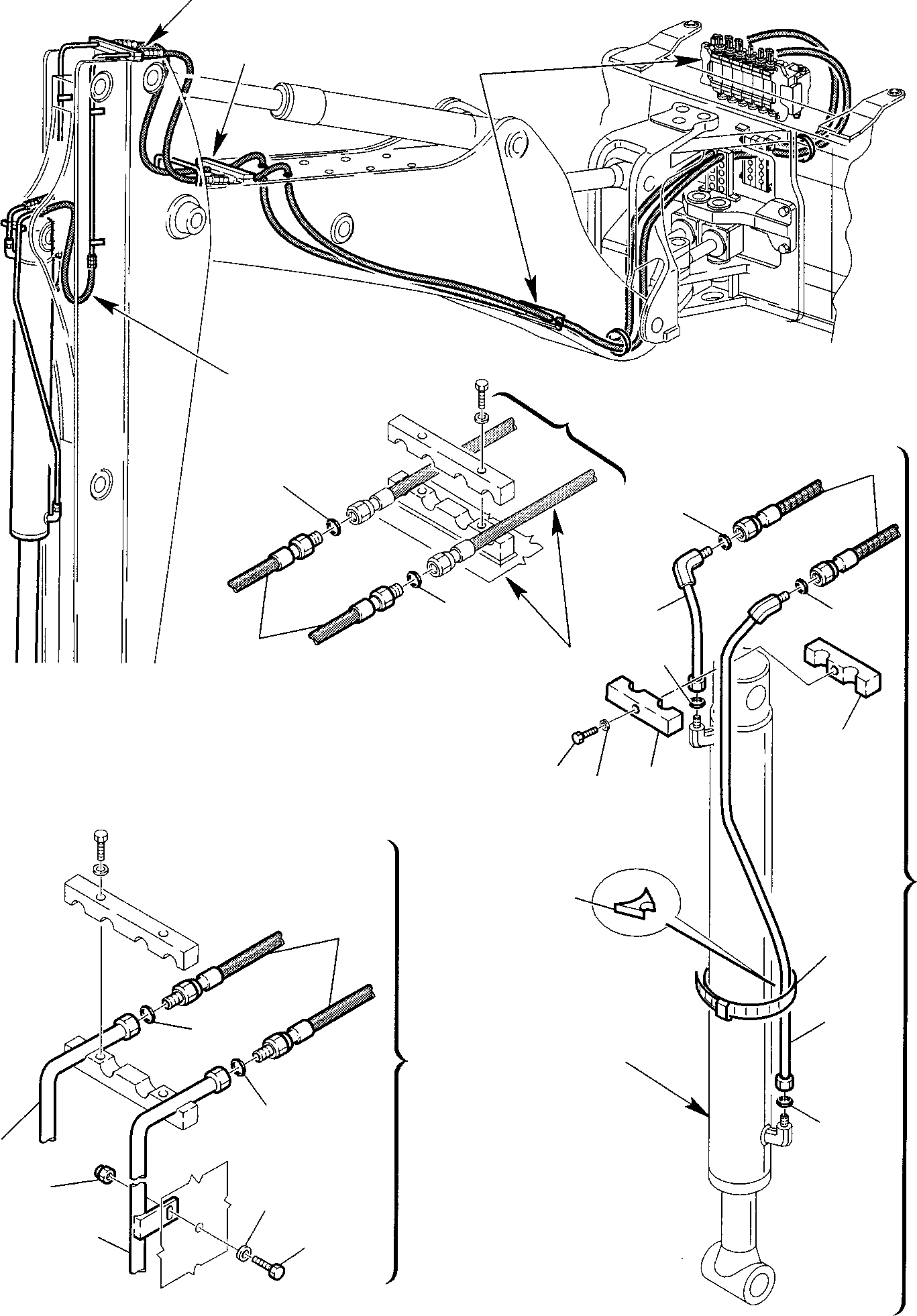 PIPE, R.H. 312739064 KOMATSU