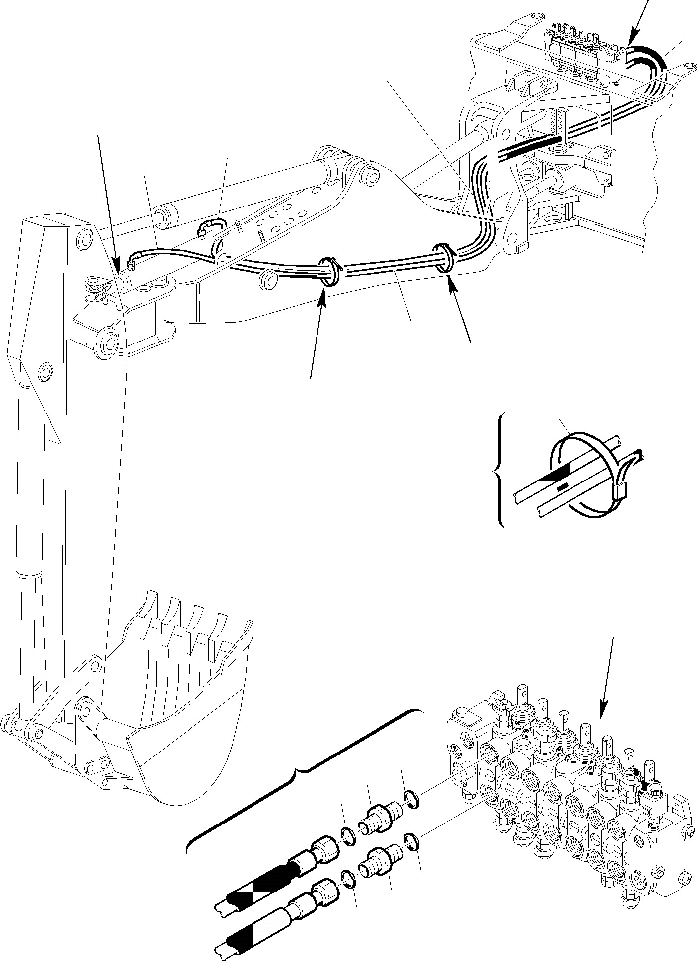 Шланг 392865010 KOMATSU