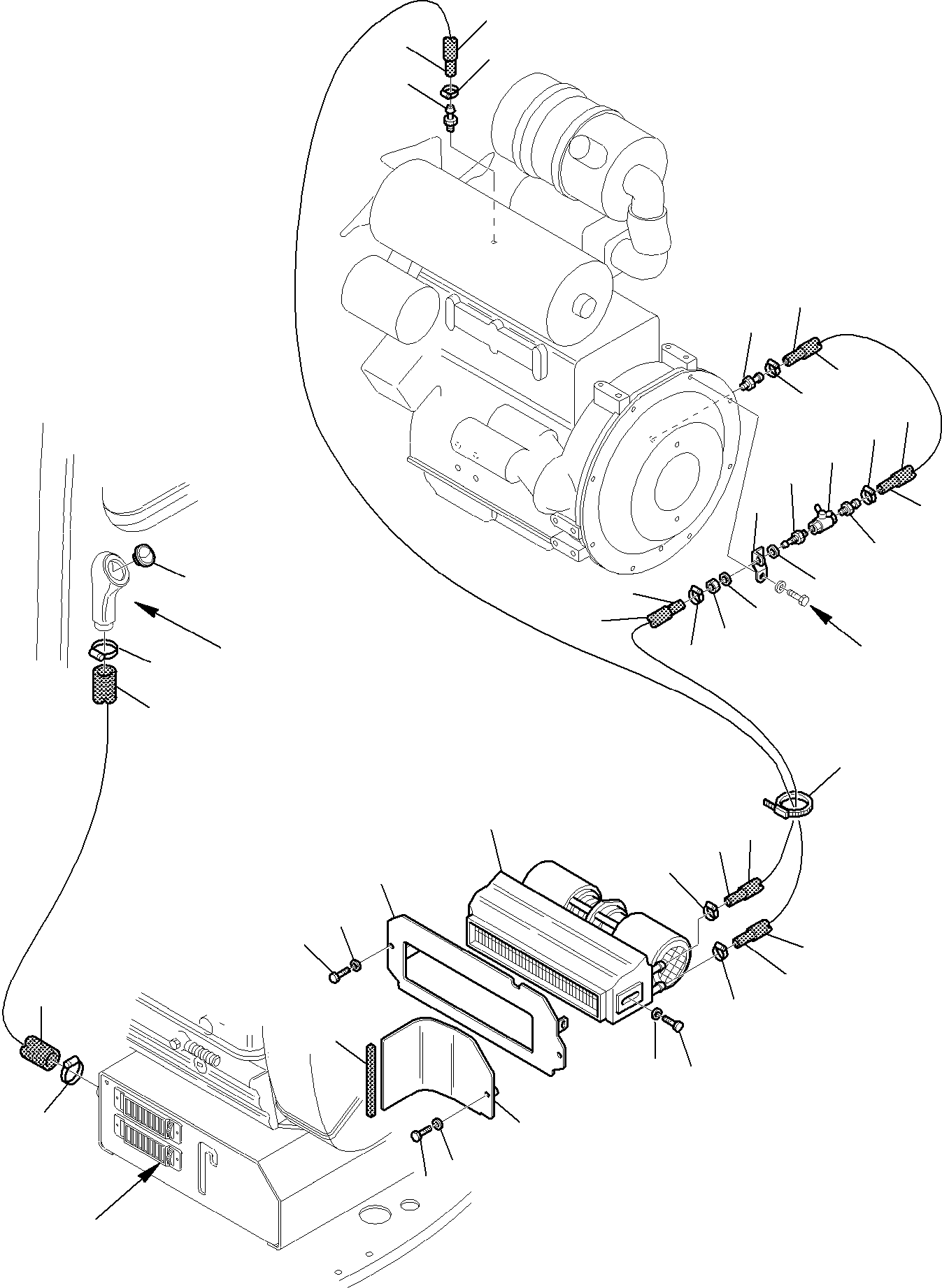 Отопитель 306453050 KOMATSU