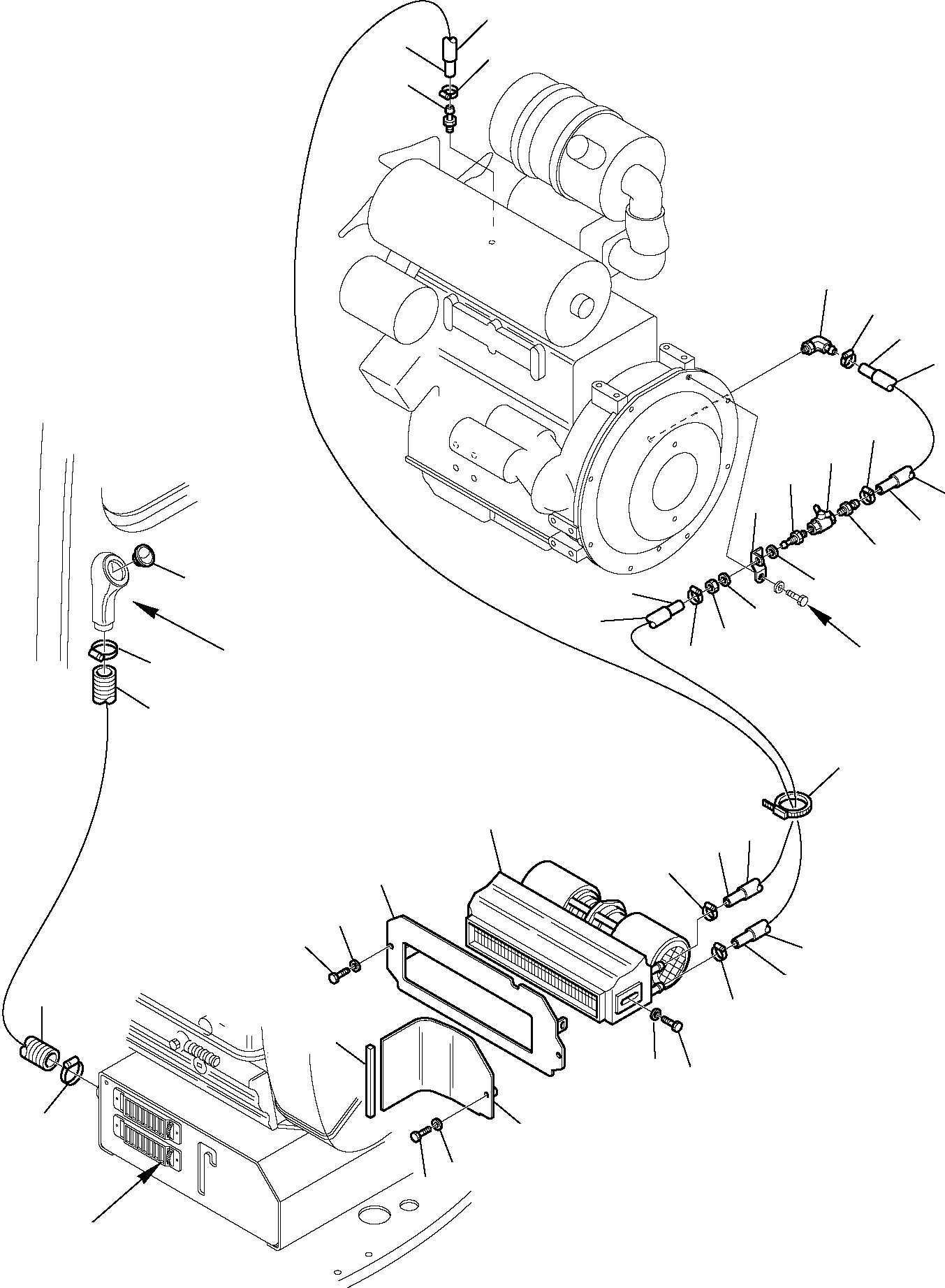 Соединительный штуцер 390032025 KOMATSU
