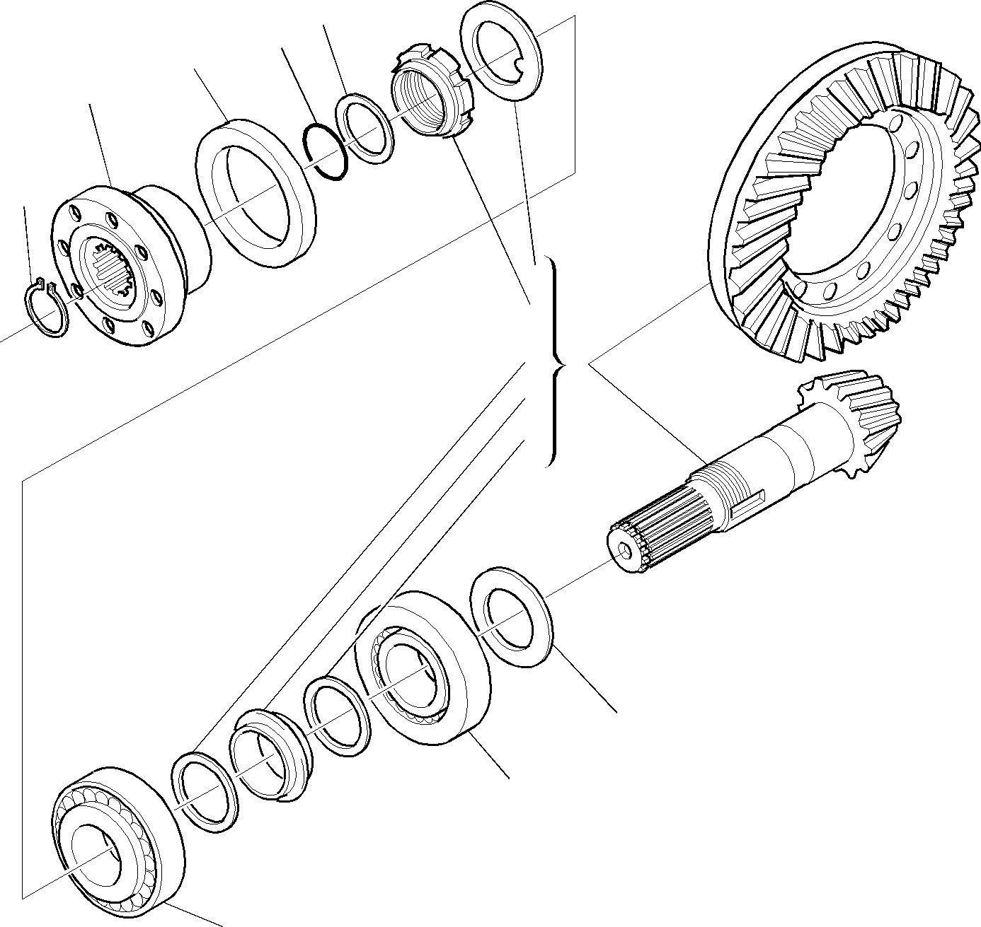 Уплотнительное кольцо CA0145050 KOMATSU
