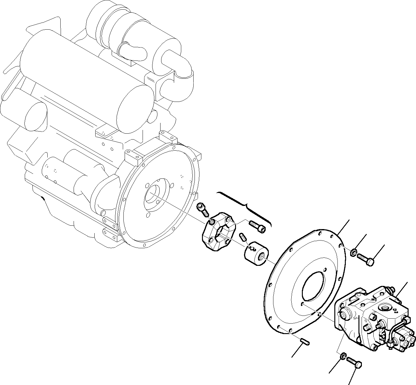 Ступица CA0136648 KOMATSU
