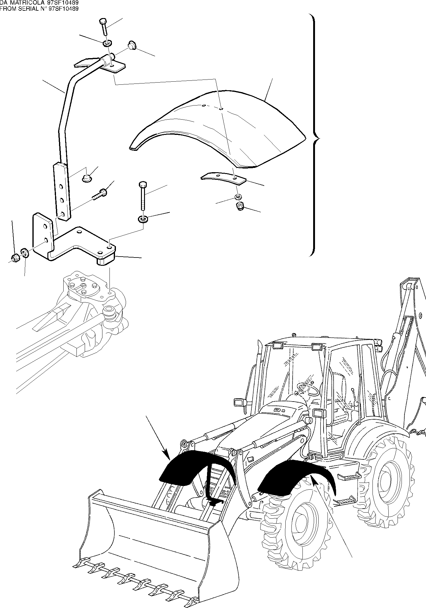LEFT SUPPORT 312655059 KOMATSU