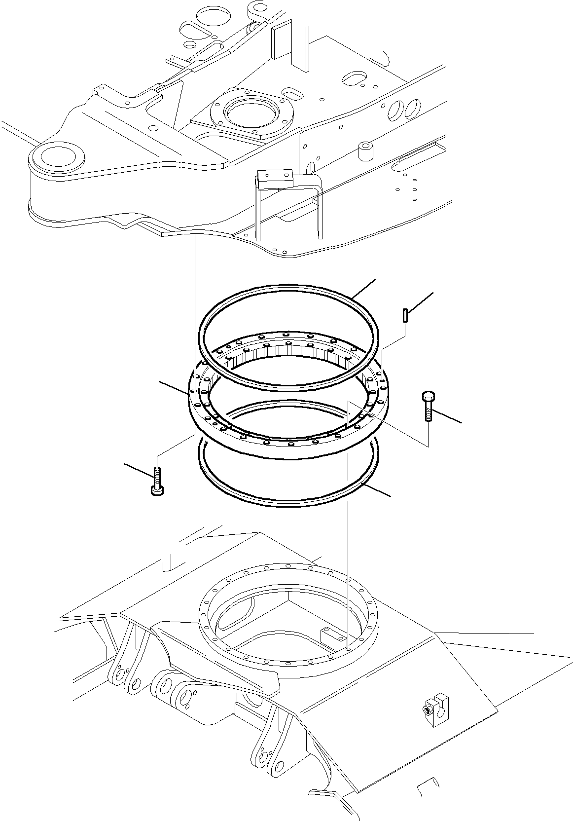 SWING CIRCLE 806000045 KOMATSU