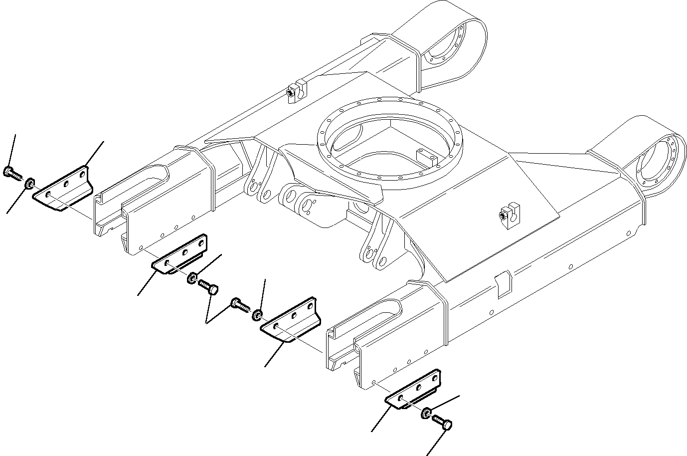 PROTECTION, L.H. 3F3030600 KOMATSU