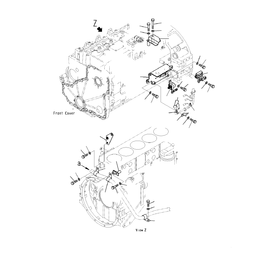 Реле времени 600-81-59270 KOMATSU