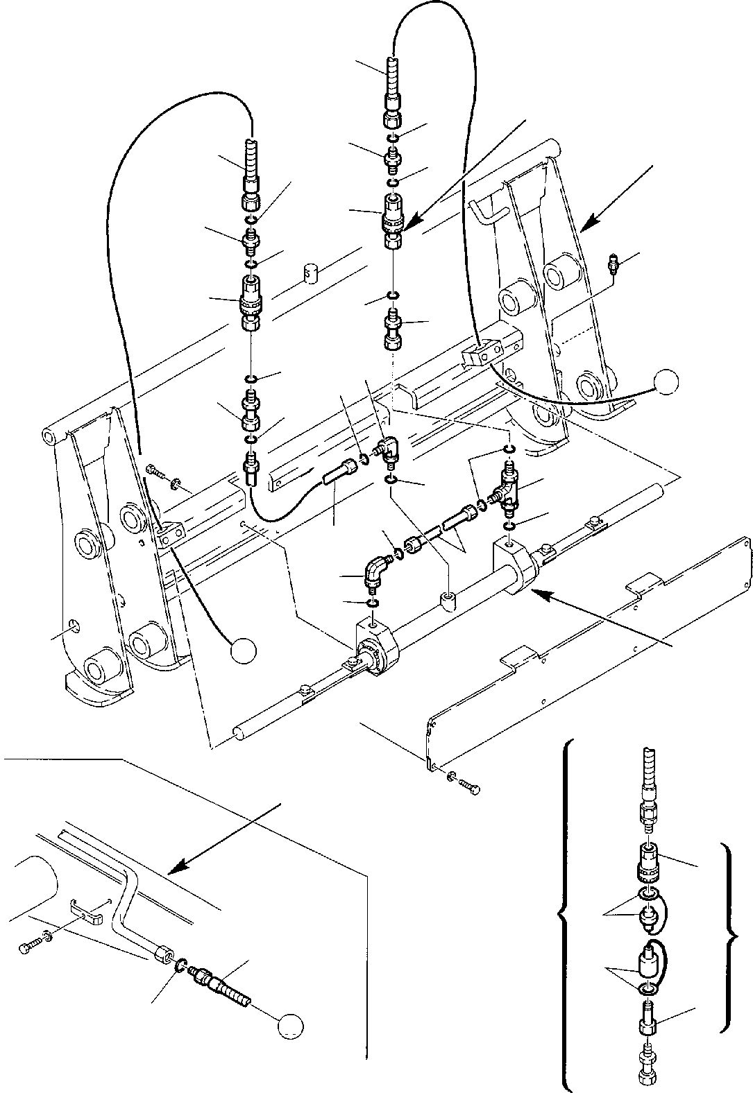 Шланг 392431023 KOMATSU