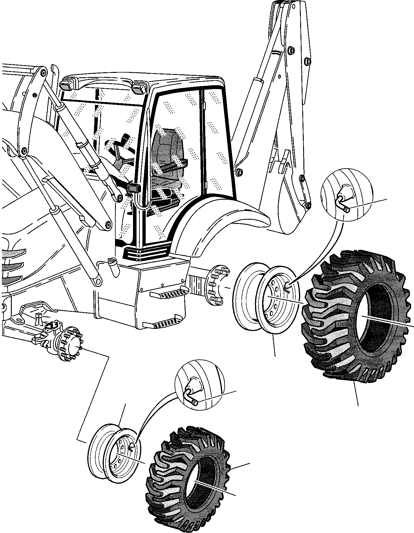 RIM W16L-26" 312606059 KOMATSU