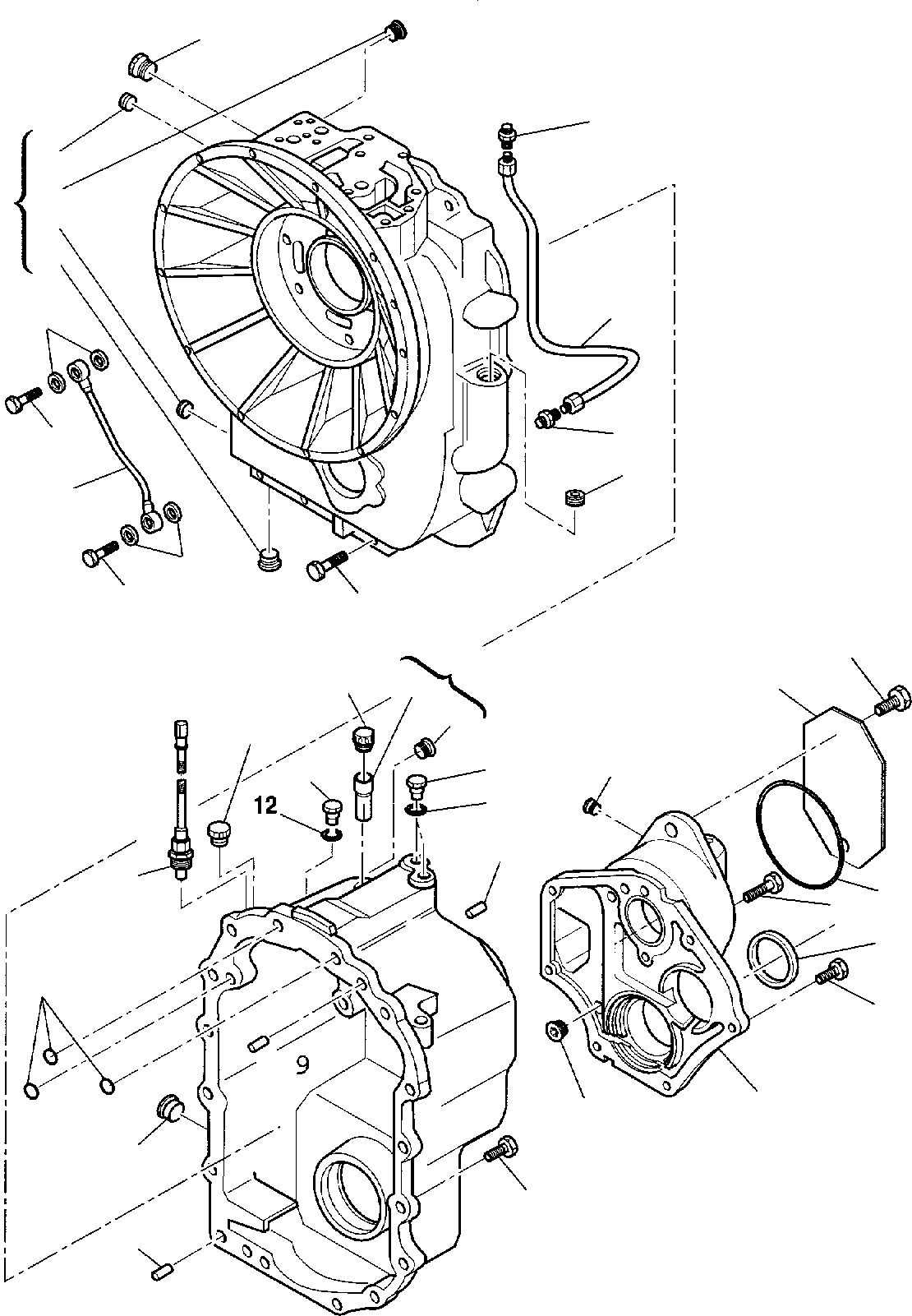 Пробка CA0021585 KOMATSU