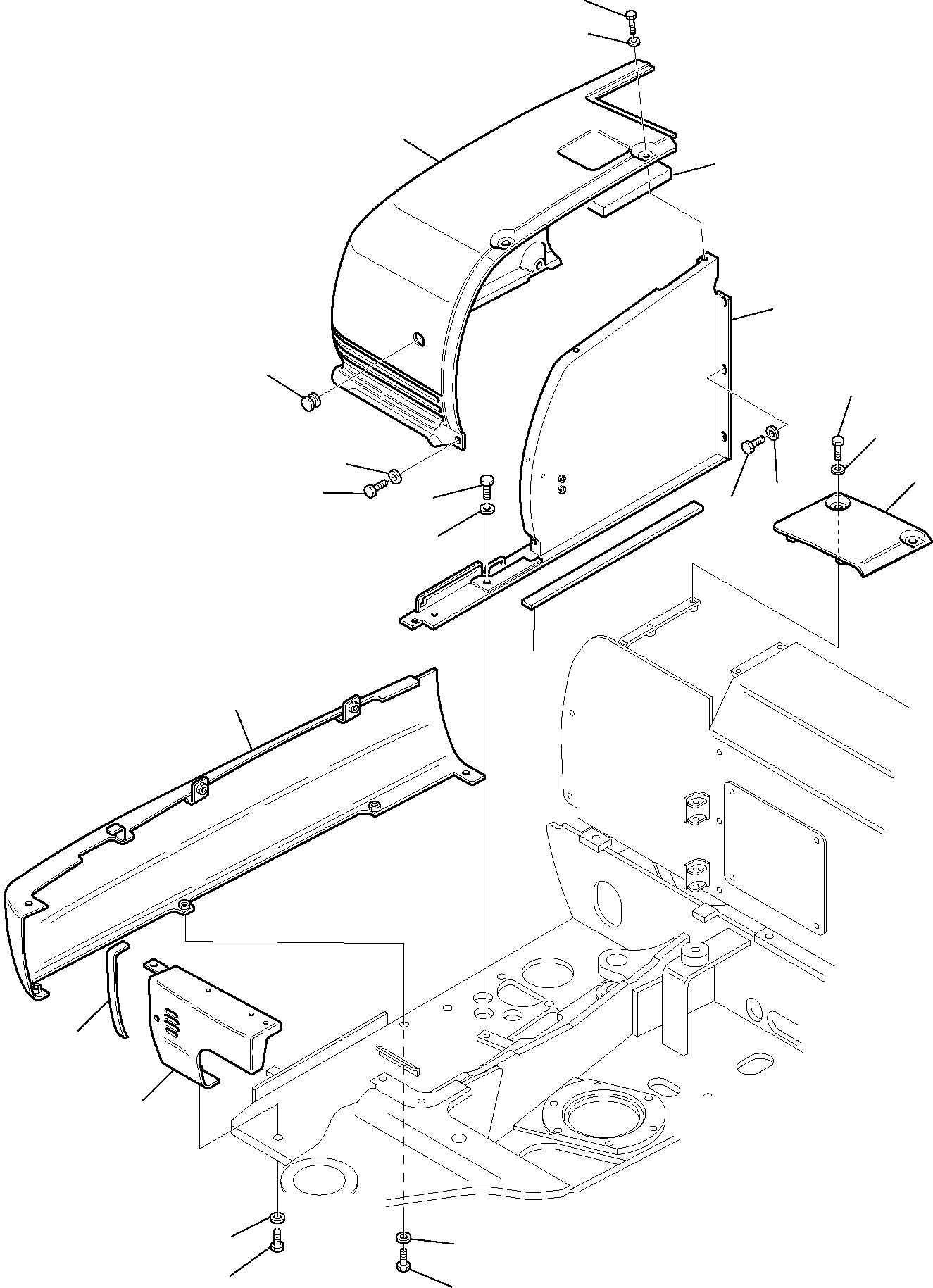 Лист 3F4507609 KOMATSU