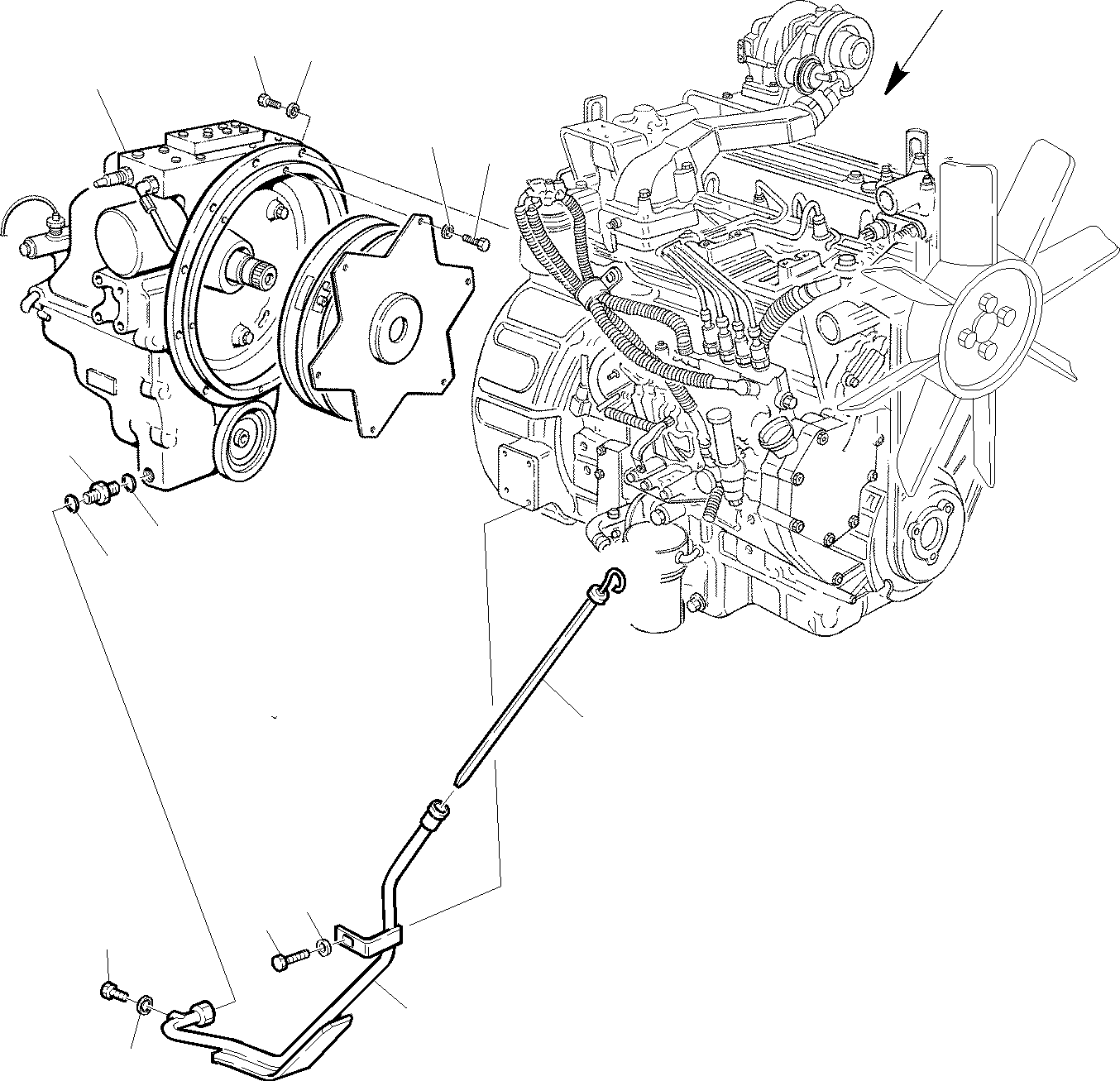 Прокладка 855150753 KOMATSU