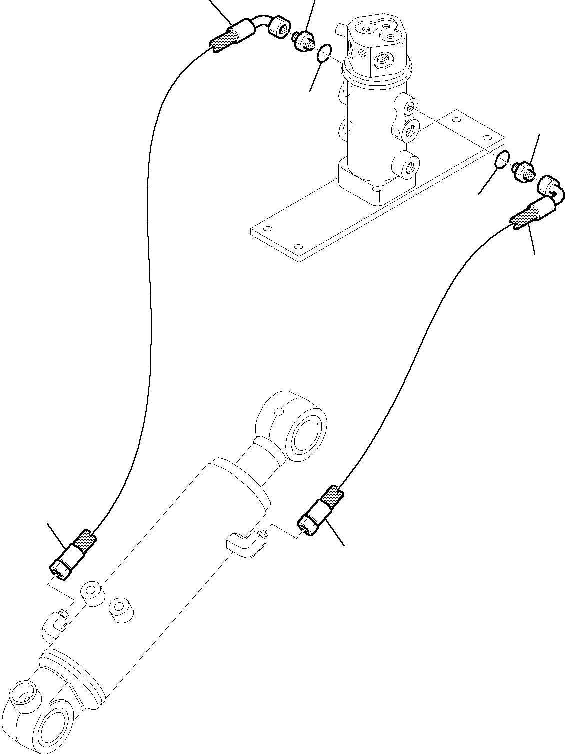 Шланг 392378024 KOMATSU