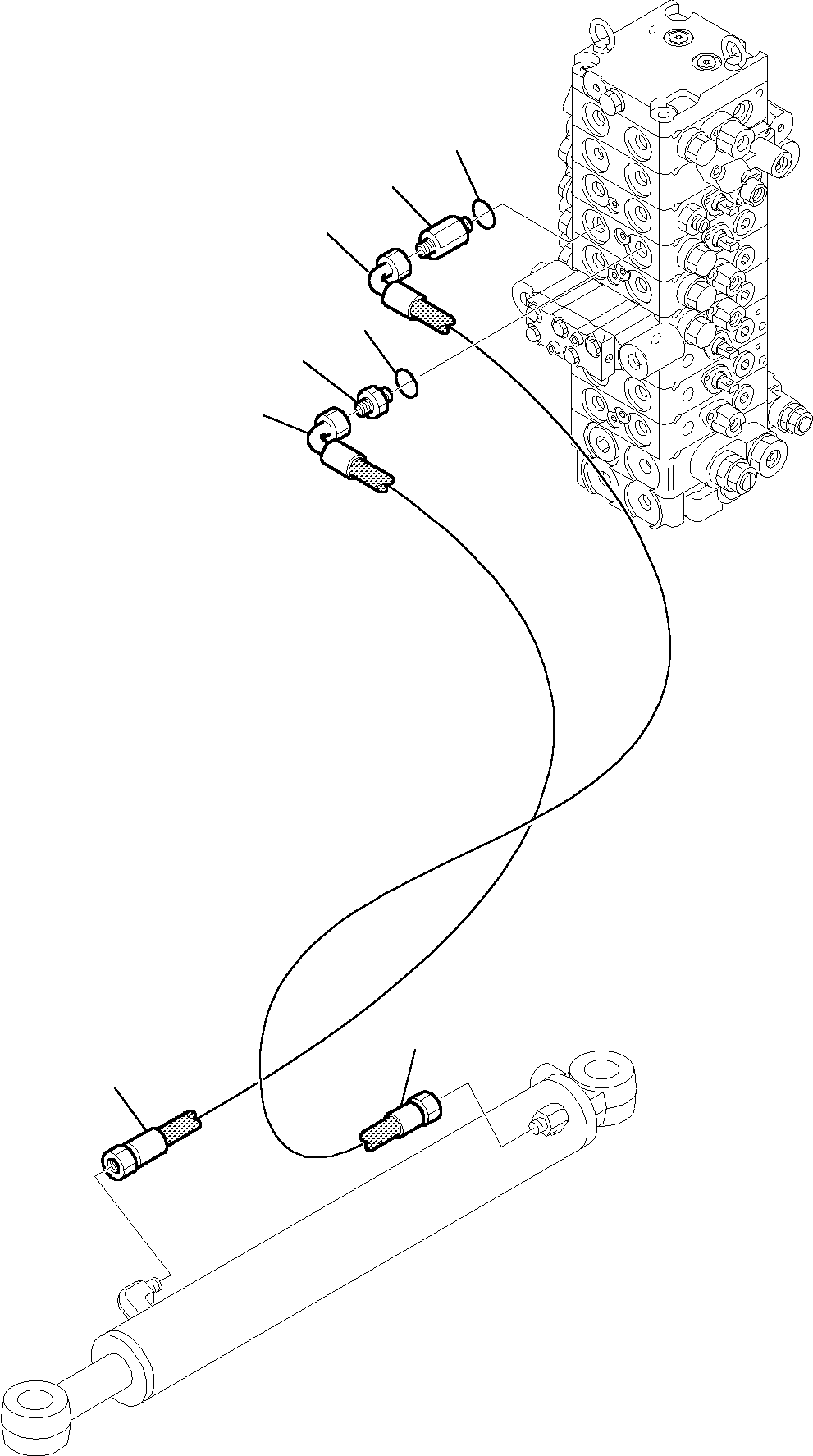 Шланг 392378044 KOMATSU