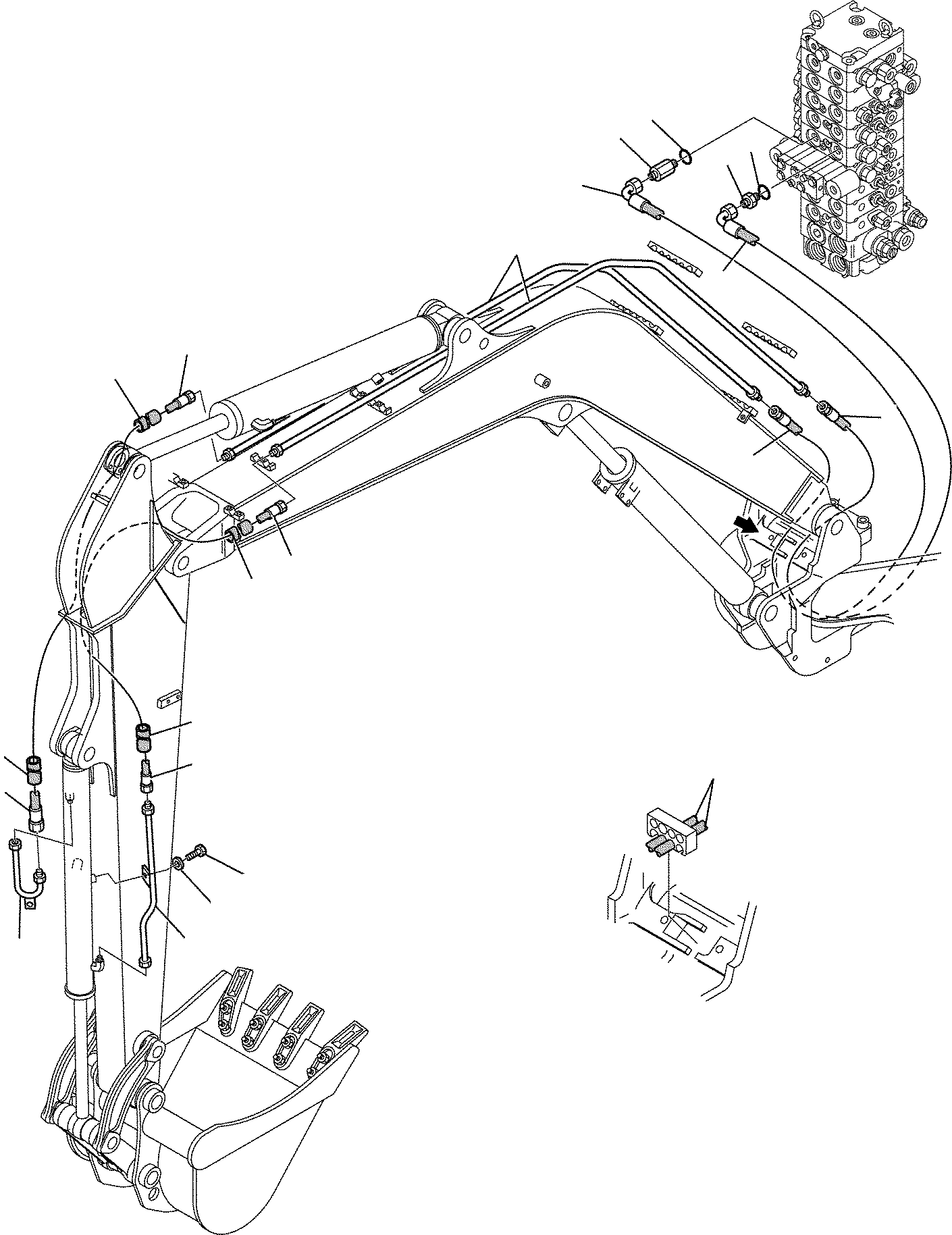 Шланг 392377037 KOMATSU