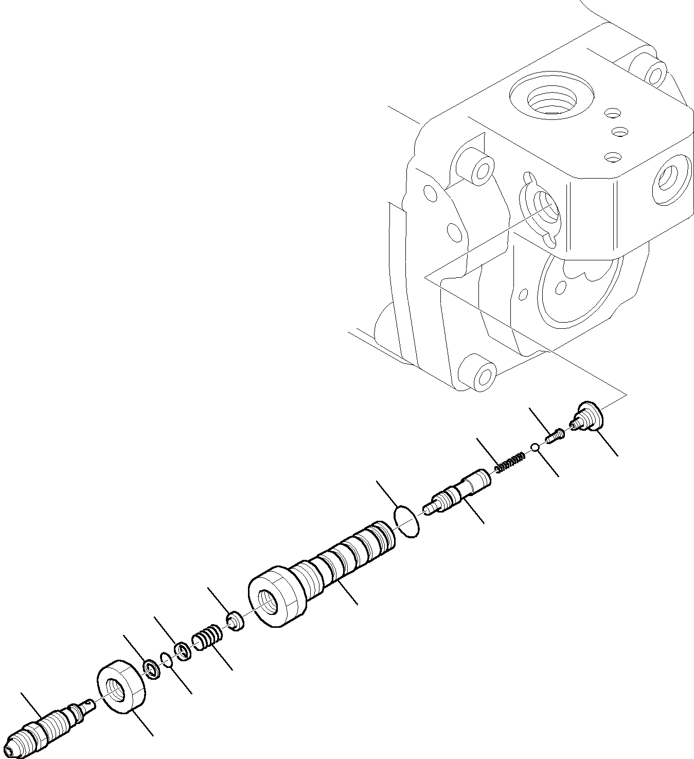 LS VALVE, ASSY. 890001672 KOMATSU