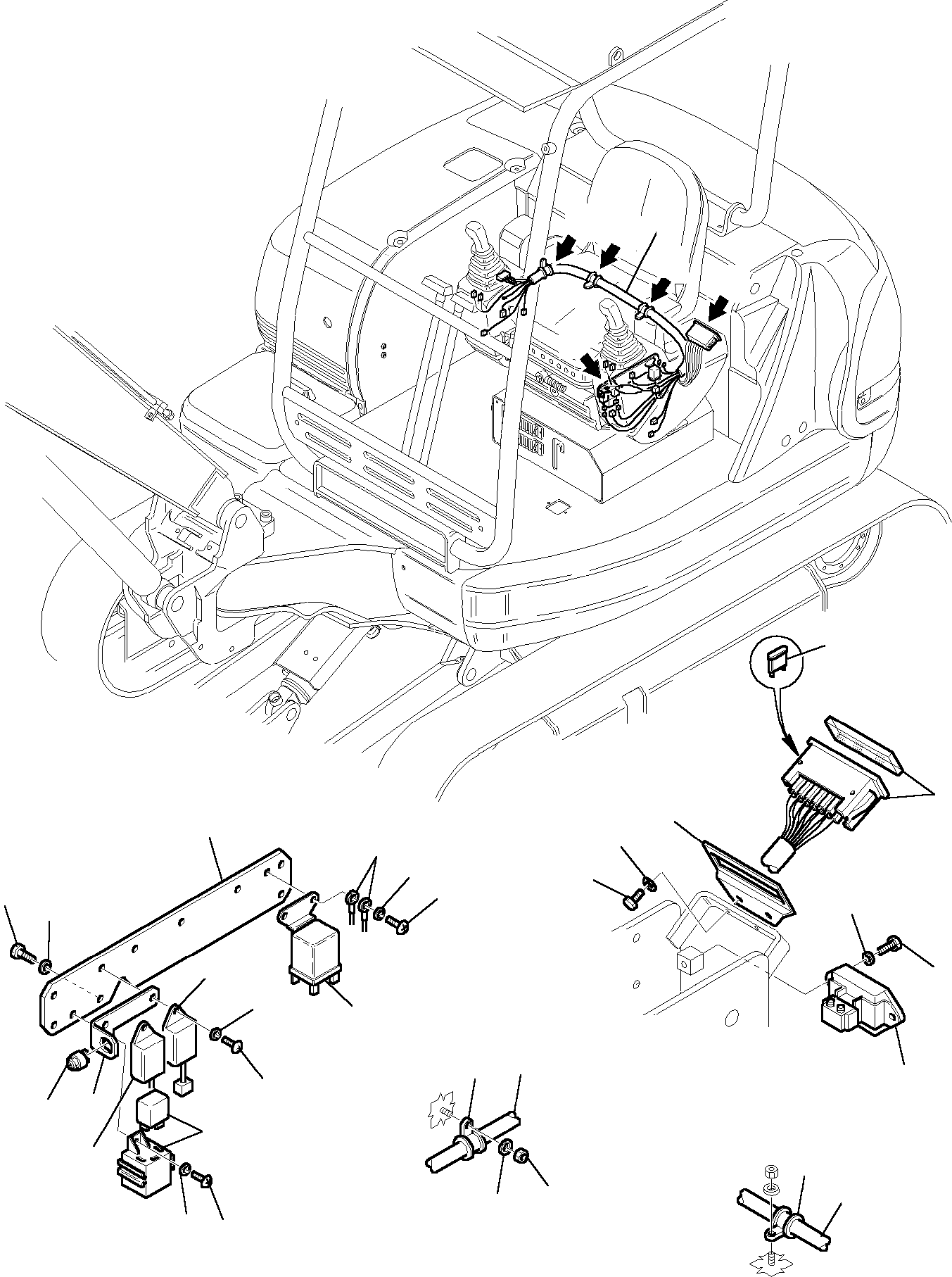 Уплотнительное кольцо (quad-ring) CA0139231 KOMATSU