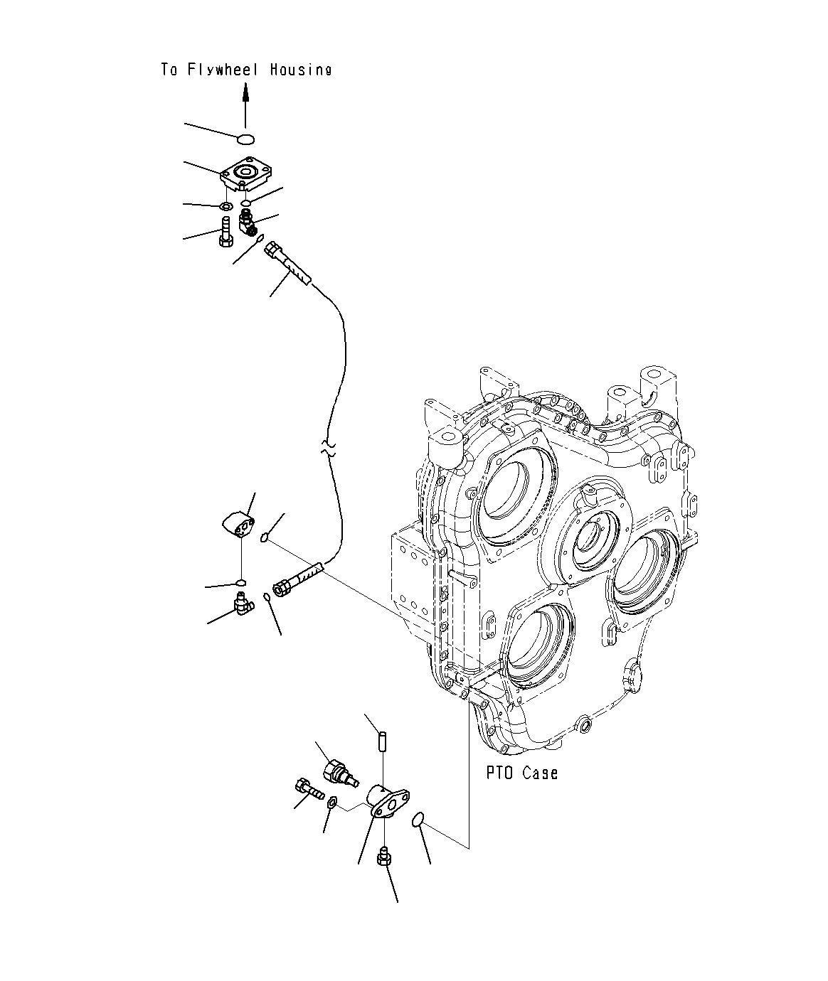 Корпус 669-32-25610 KOMATSU