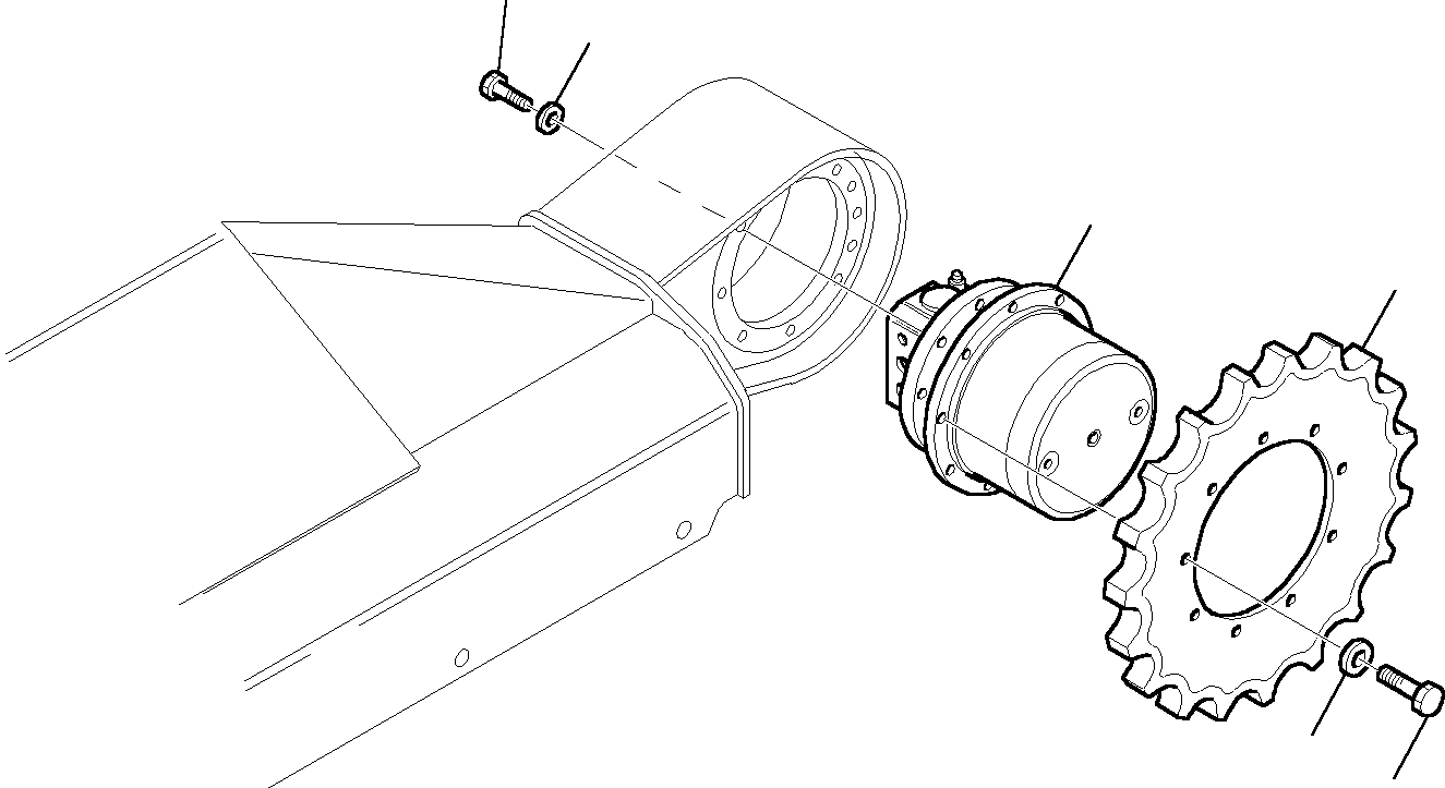 FINAL DRIVE, ASSY. (843000187) KOMATSU