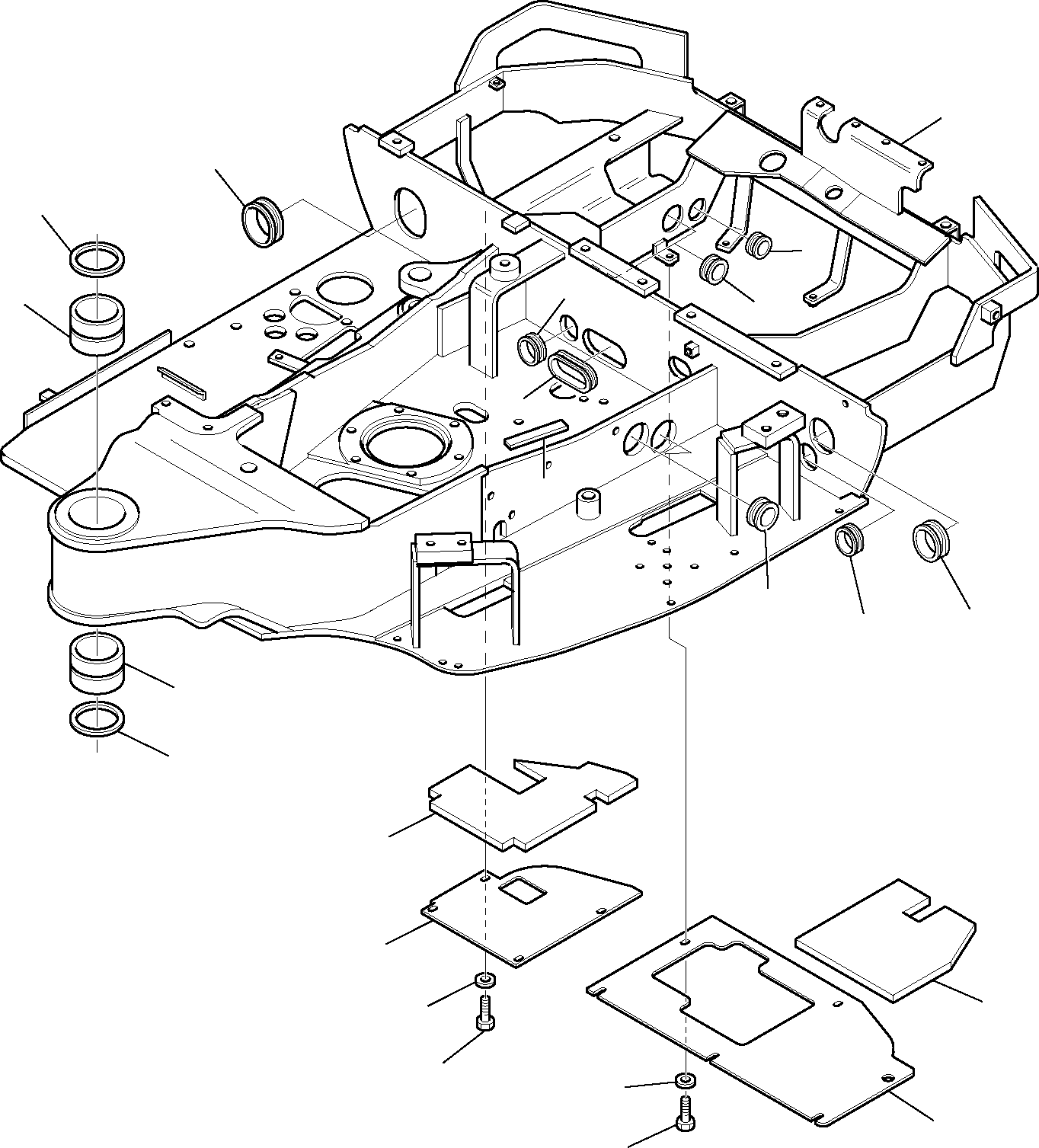 PIN, LEVER 801510191 KOMATSU