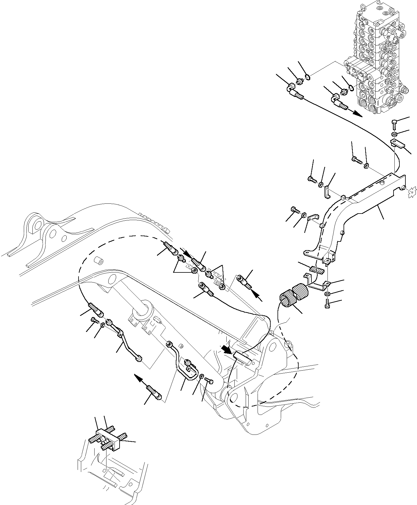 Шланг 392378038 KOMATSU