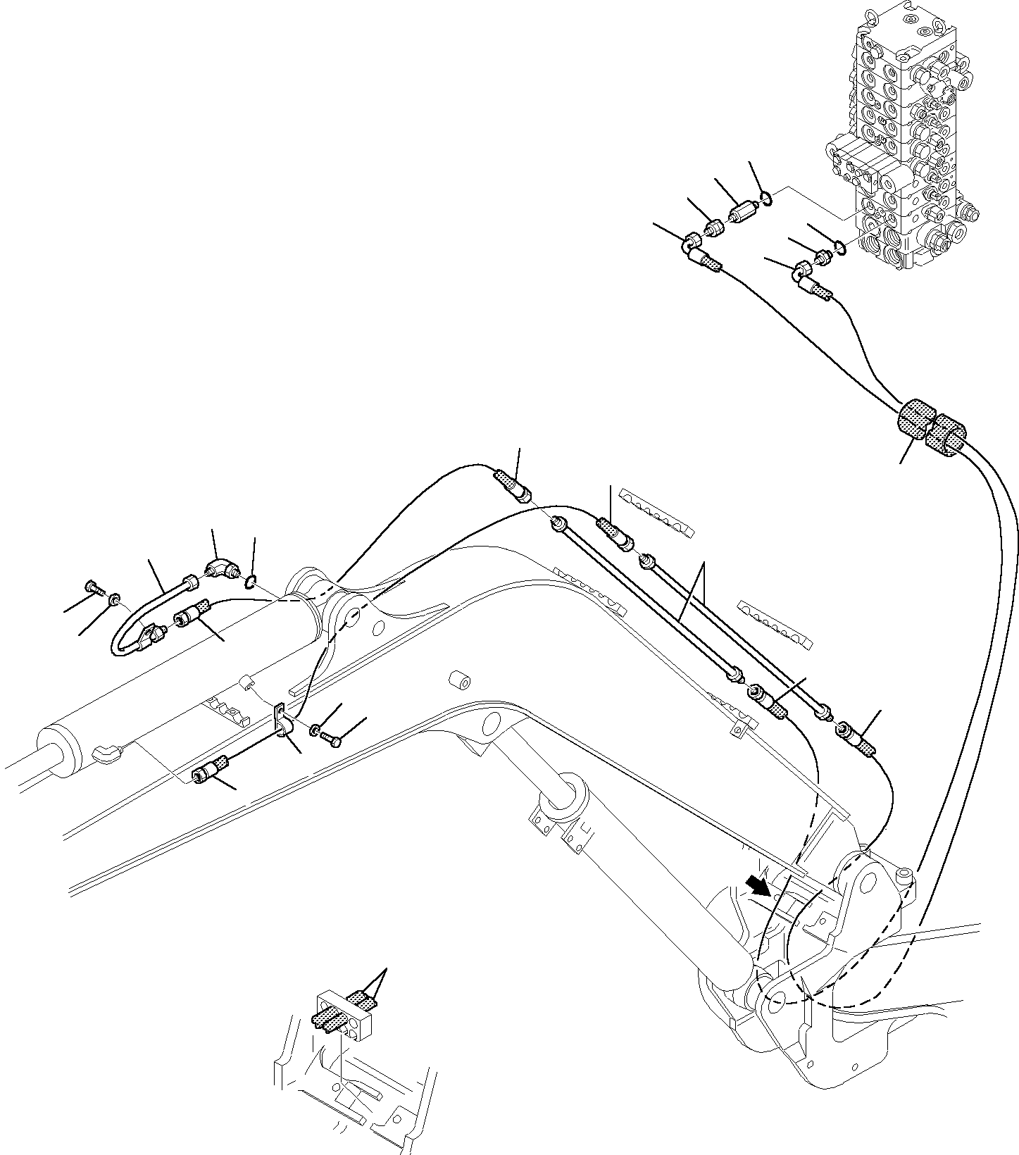 Шланг 392377033 KOMATSU