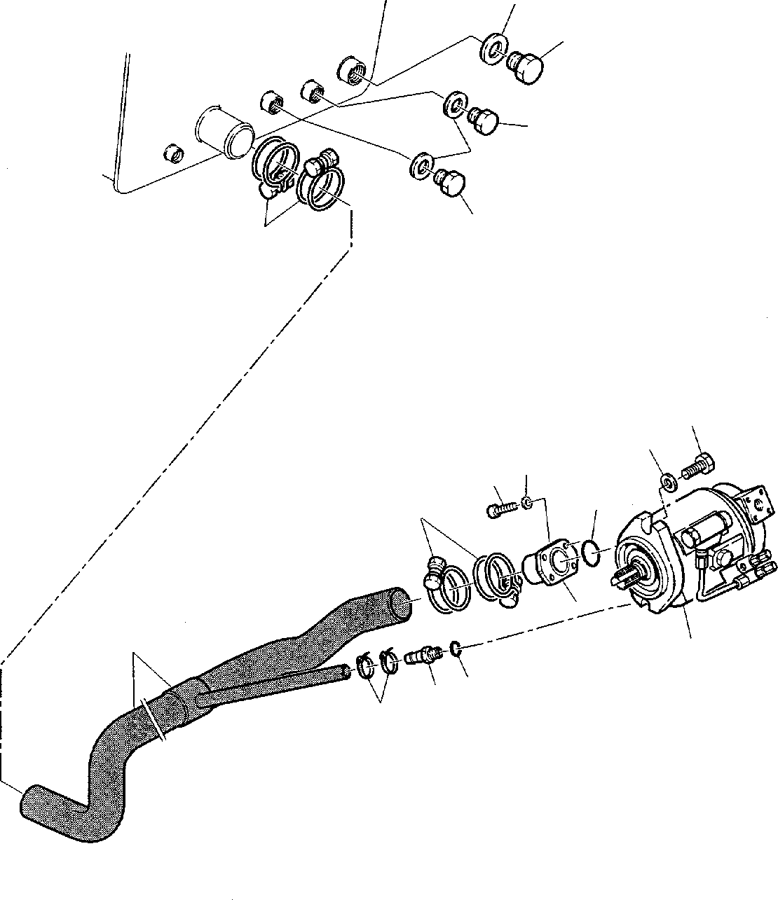 PUMP ASSY (ASPIRATED ENGINE) (840220121) KOMATSU