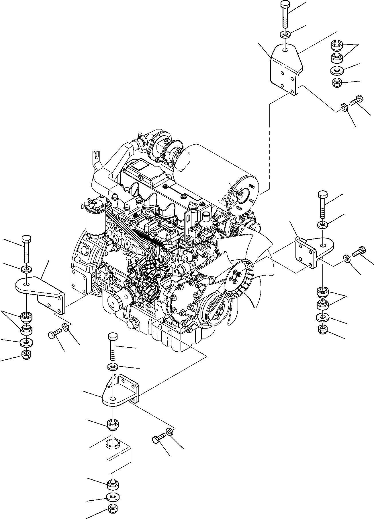 SUPPORT FRONT 226-01-11510 KOMATSU