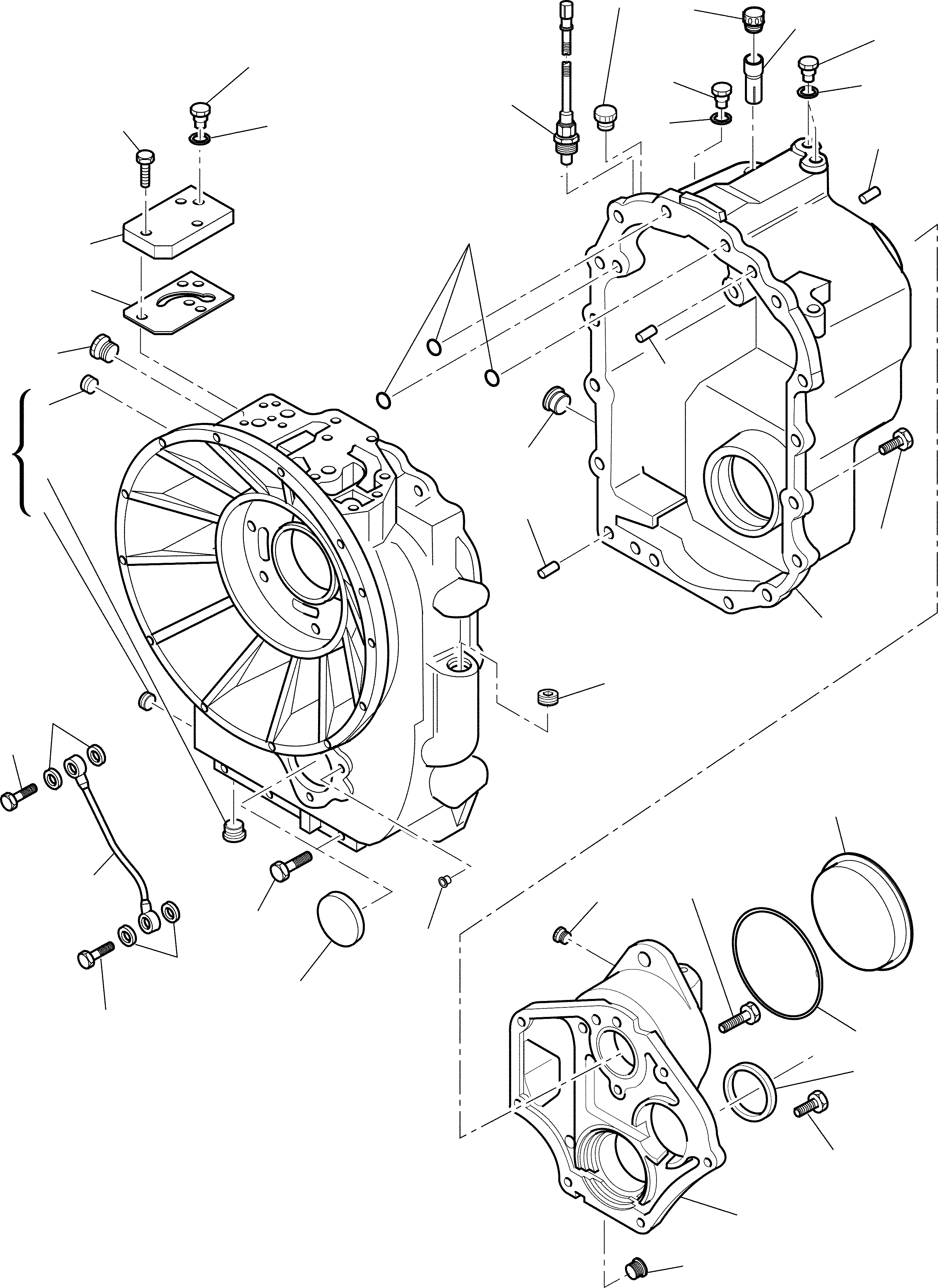FRONT HOUSING KIT CA0149048 KOMATSU