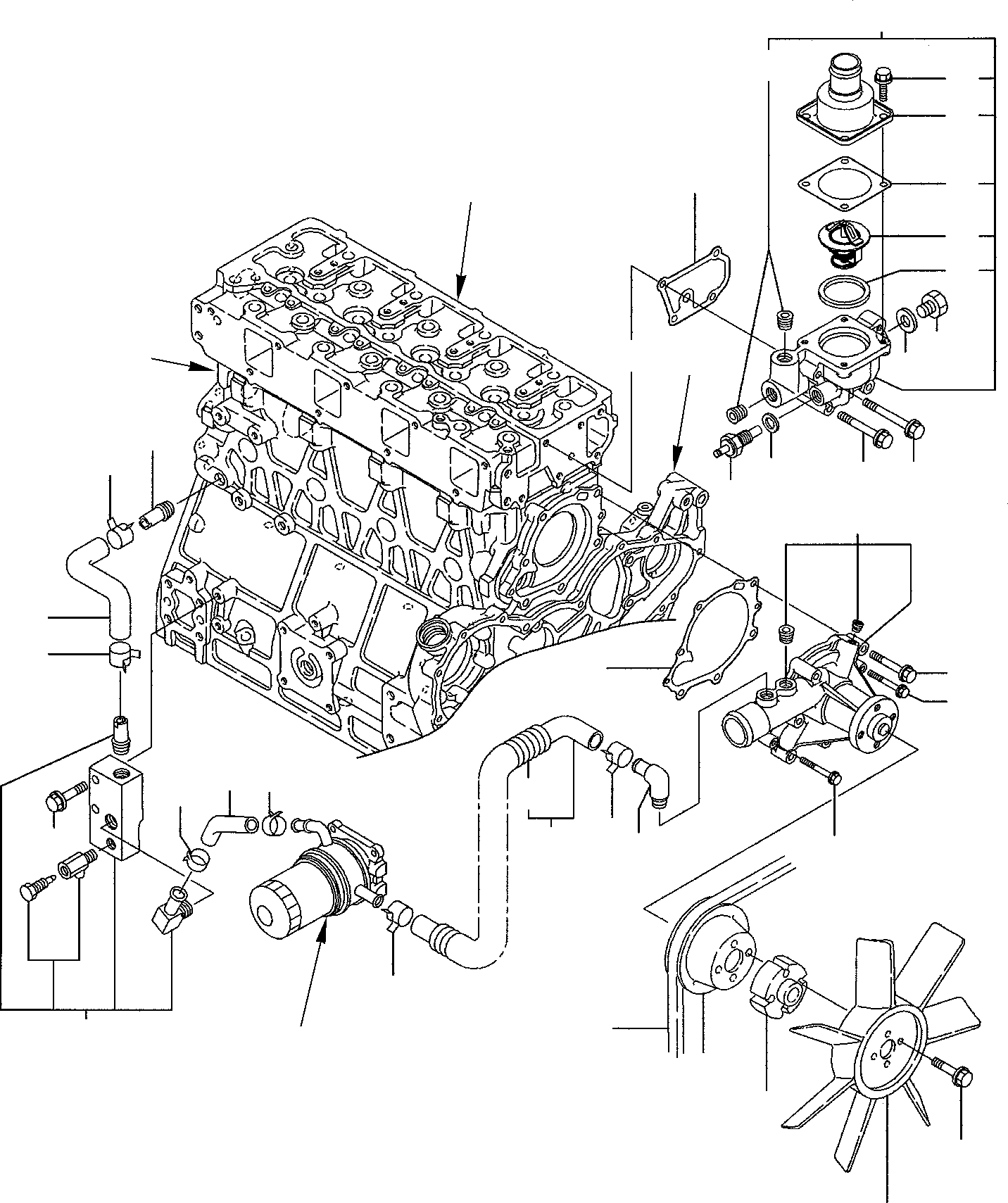 Крышка YM123550-49530 KOMATSU