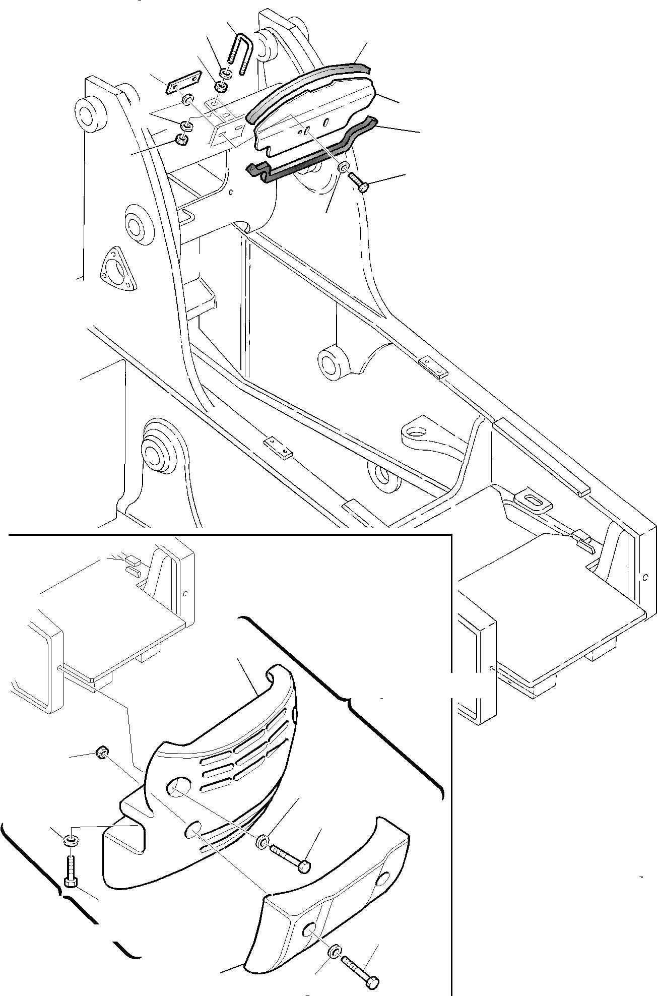 FIXING PLATE 312648736 KOMATSU