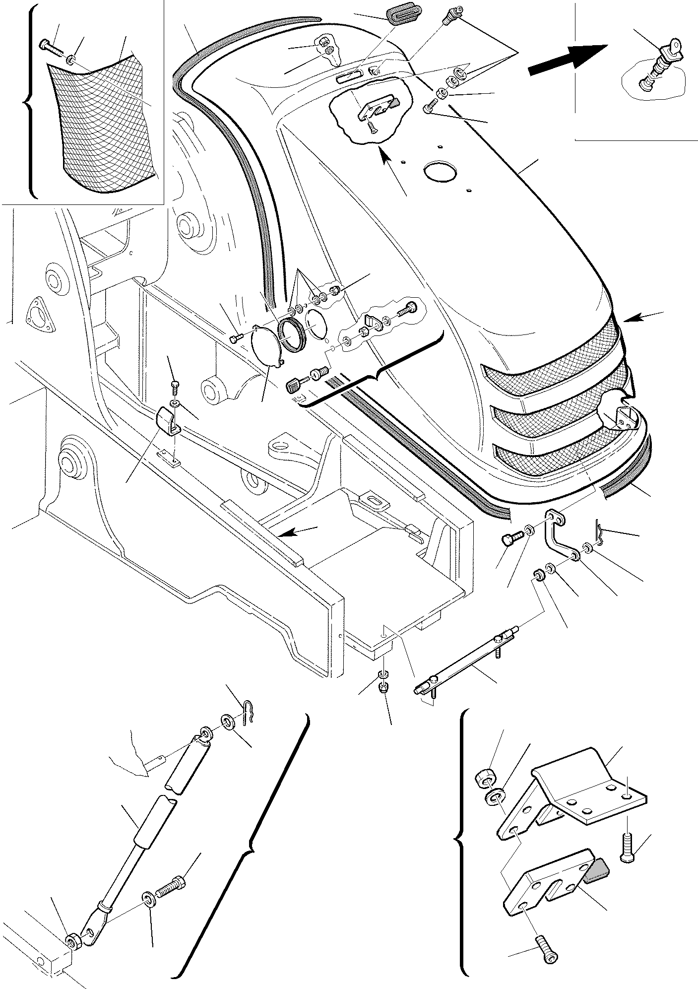 Направляющая 226-30-11150 KOMATSU