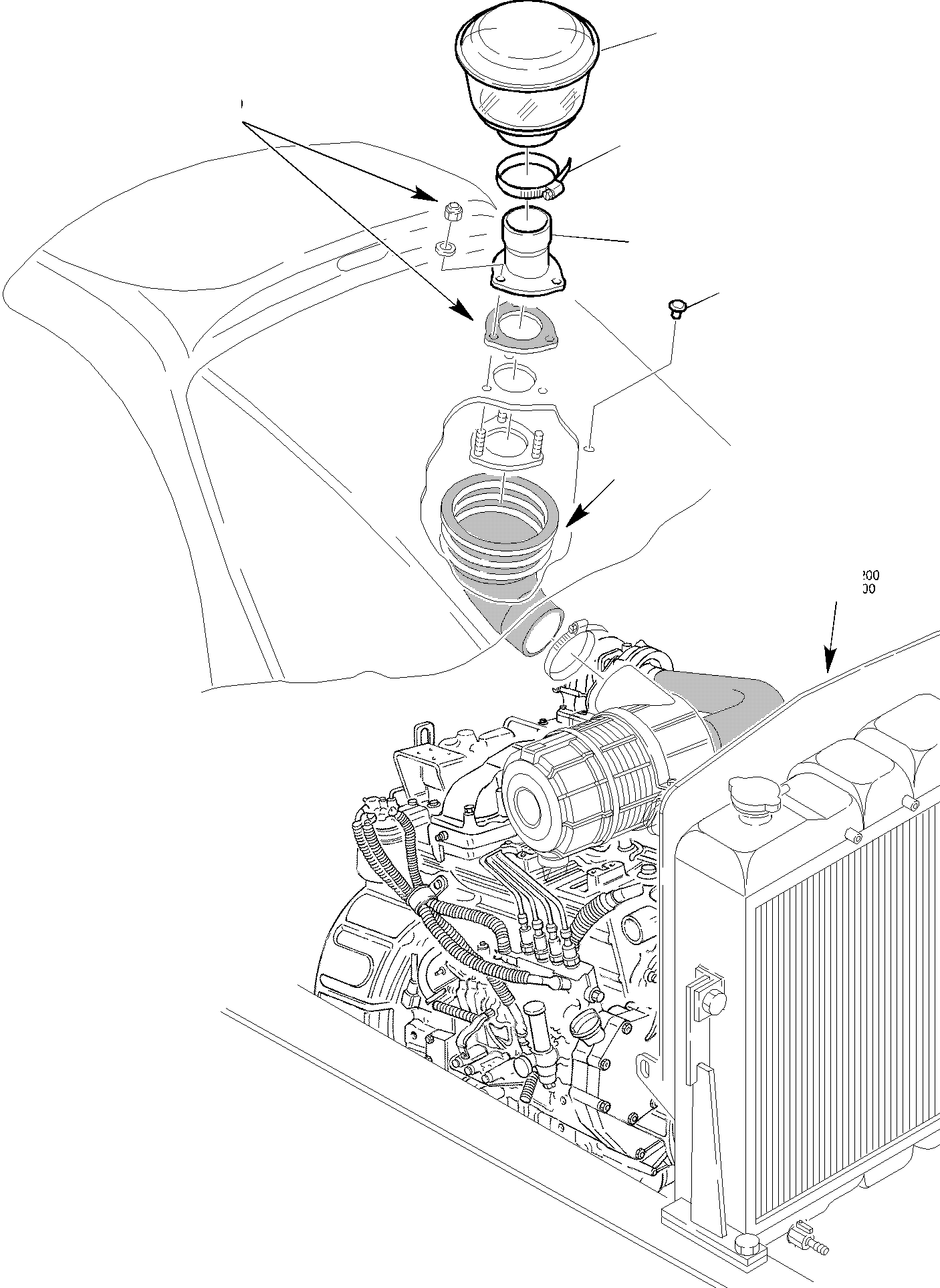 Пробка 312648761 KOMATSU