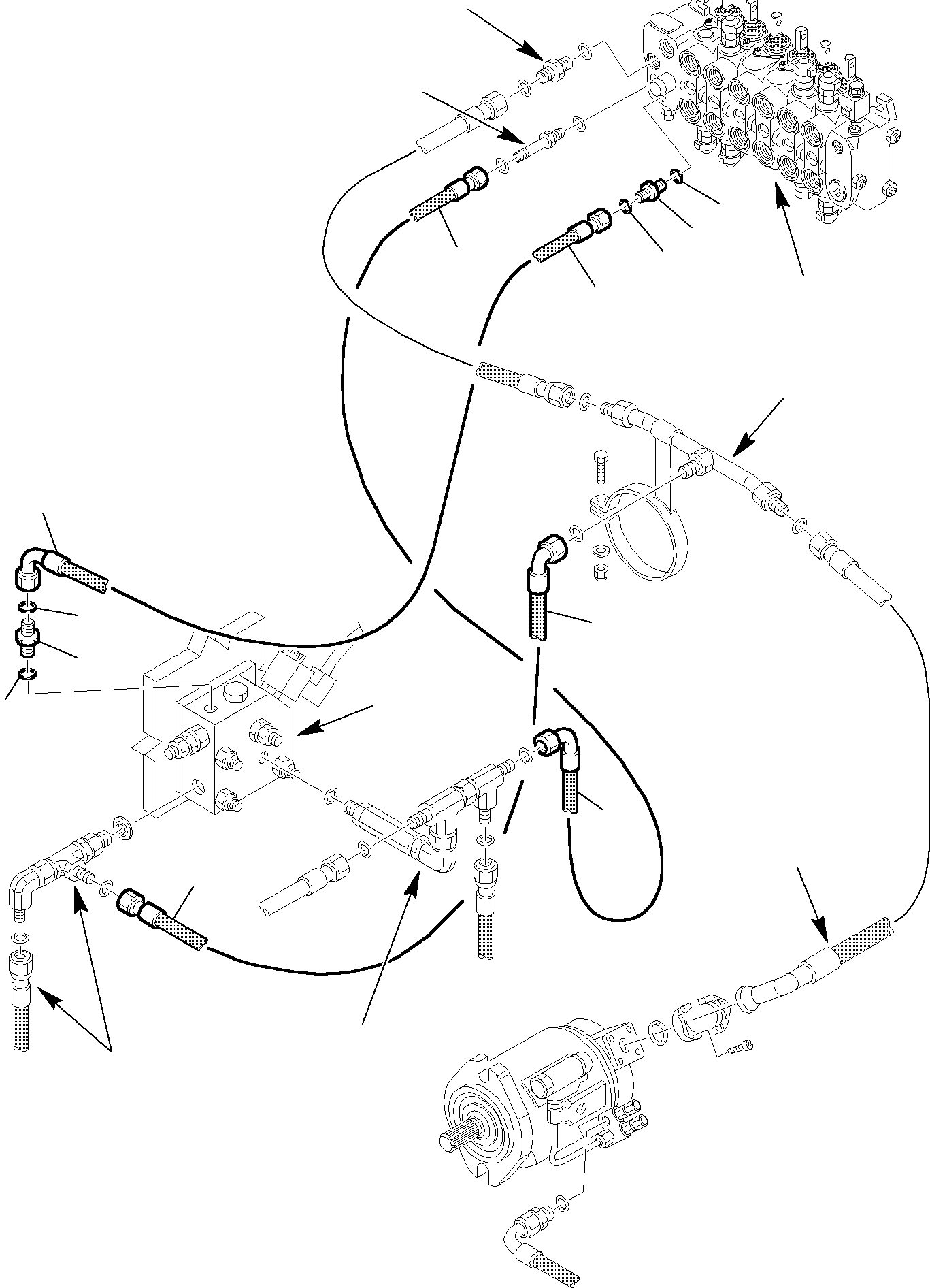Шланг 392805035 KOMATSU