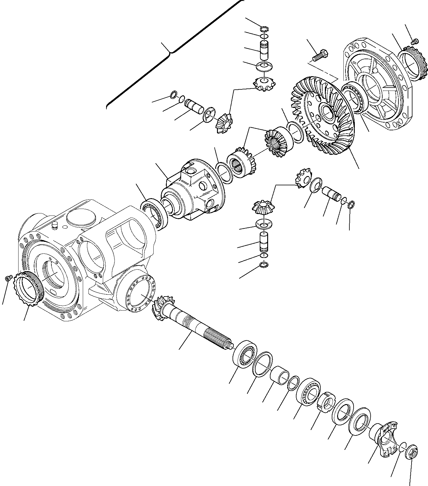 Гайка 22E-23-12430 KOMATSU