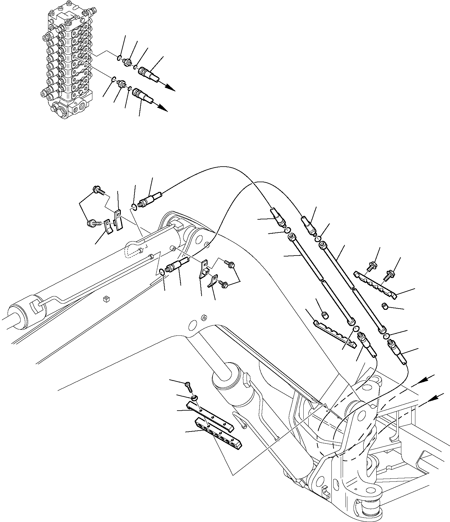 Хомут 21D-62-11121 KOMATSU