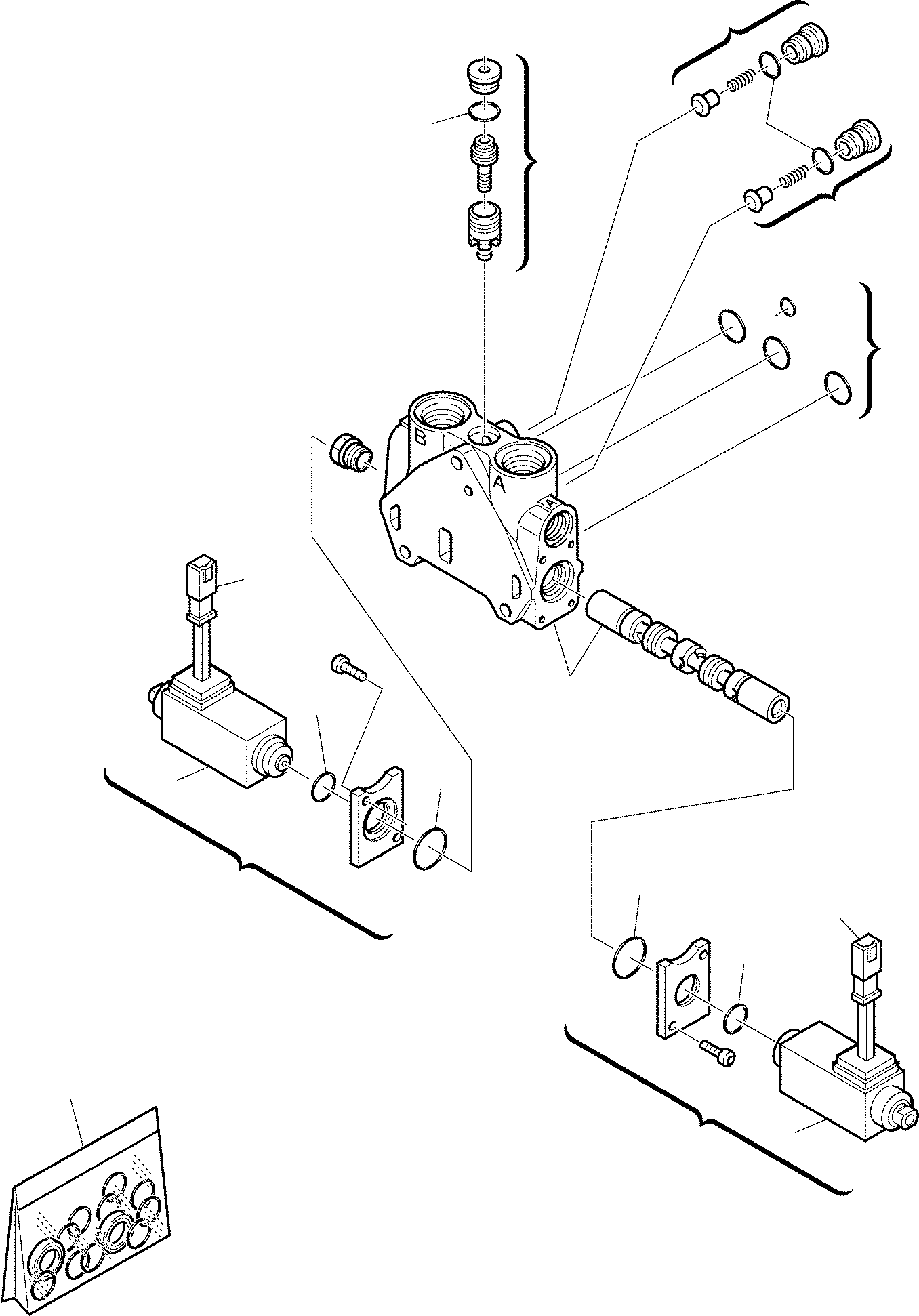 SLIDING PLATE TRANSLATION ELEMENT (844200754) KOMATSU