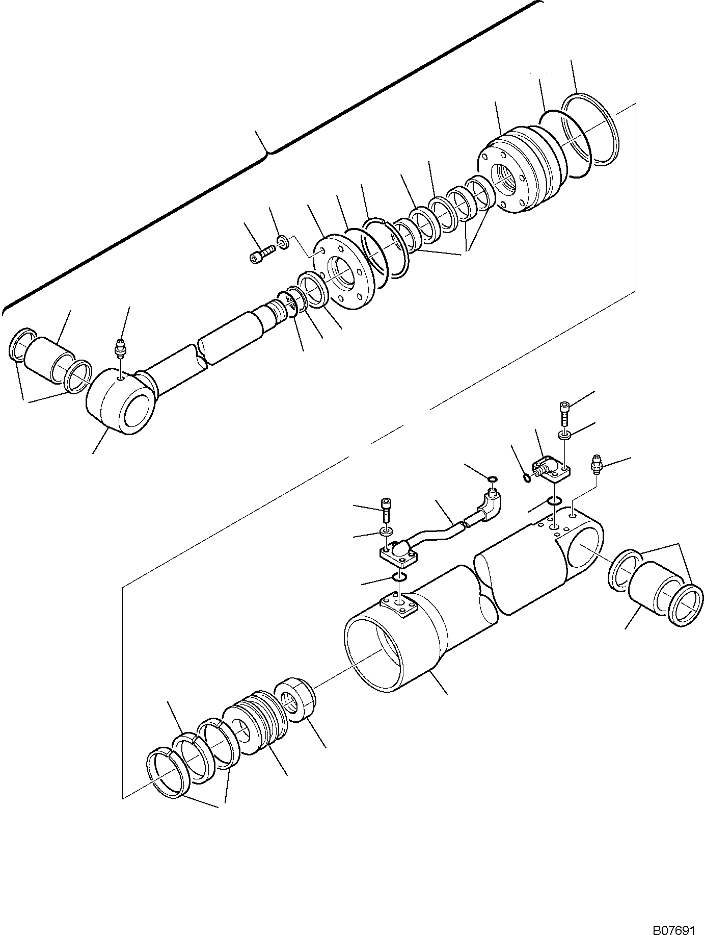 Комплект прокладок 844200701 KOMATSU