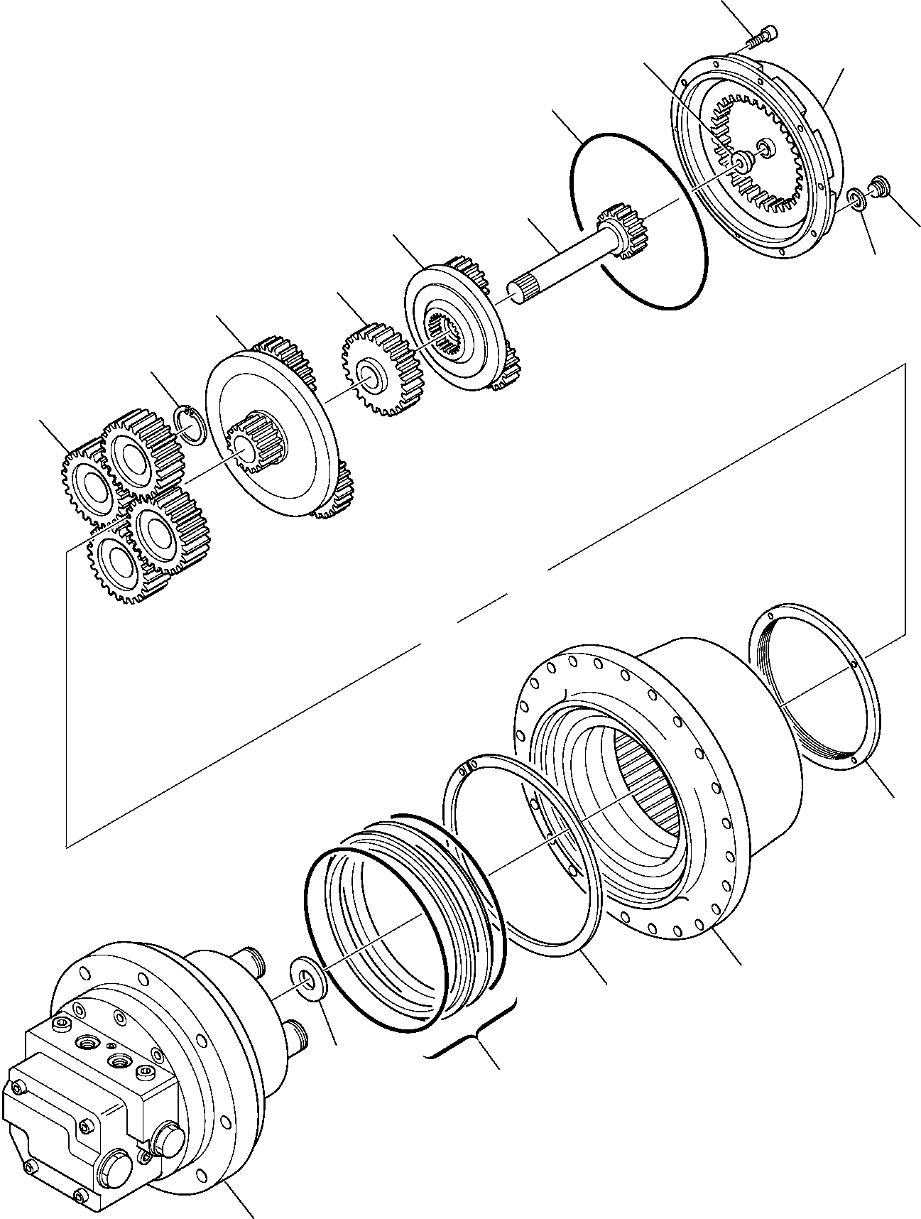 Стопорное кольцо 226-60-15280 KOMATSU