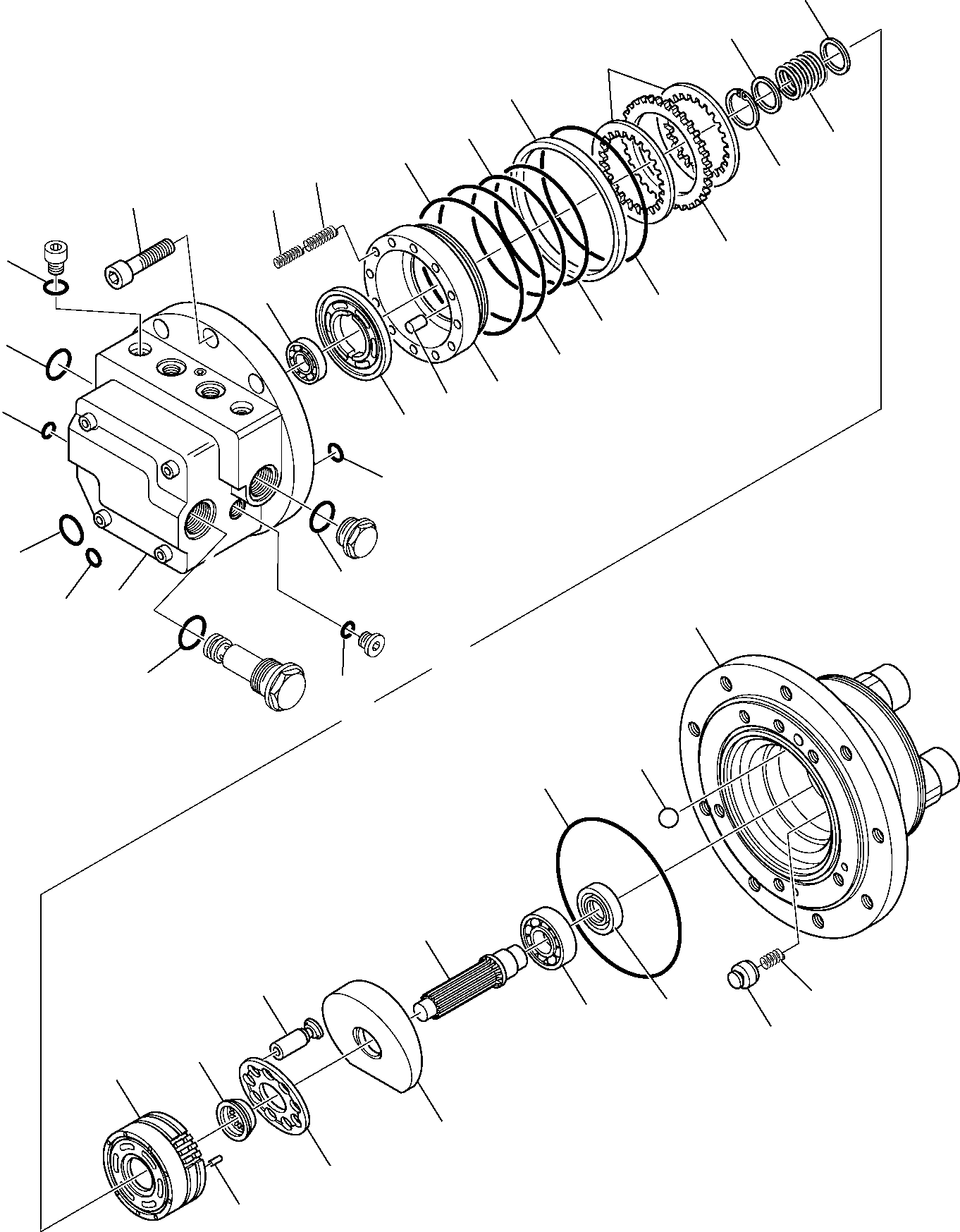Комплект подшипников 226-60-15420 KOMATSU