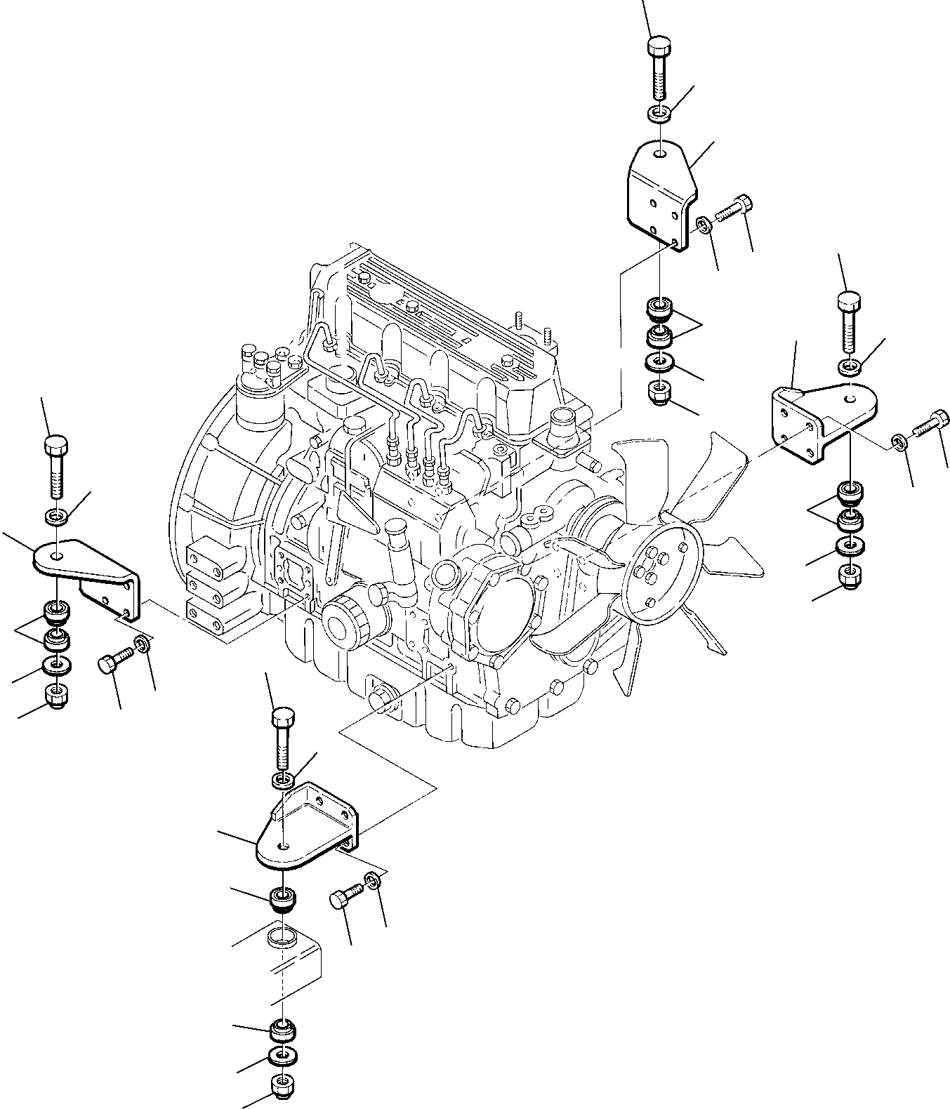 STOP LIGHT RELAY WIRING 885270750 KOMATSU