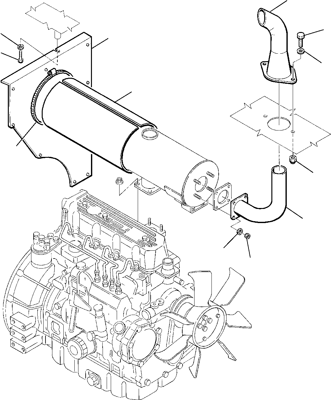 PIPE, UPPER 22E-01-11230 KOMATSU