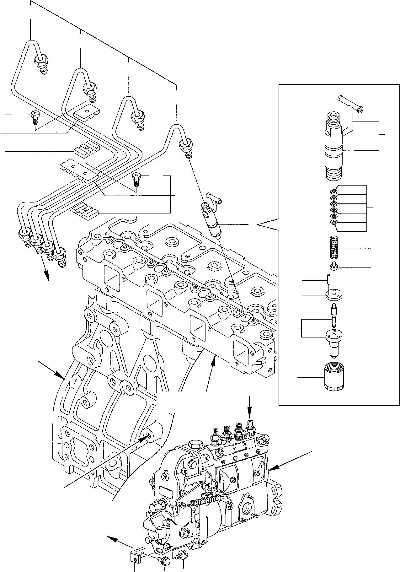 Клапан YM729902-53200 KOMATSU